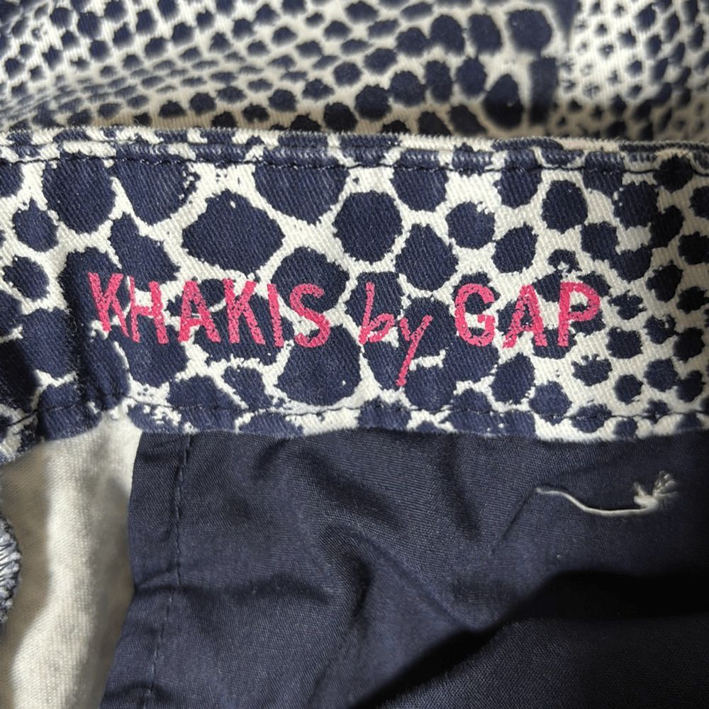 Gap Snake Print Super Skinny Stretch Casual Pants Size 2 Edgy Y2 Size 26" / US 2 / IT 38 - 6 Thumbnail
