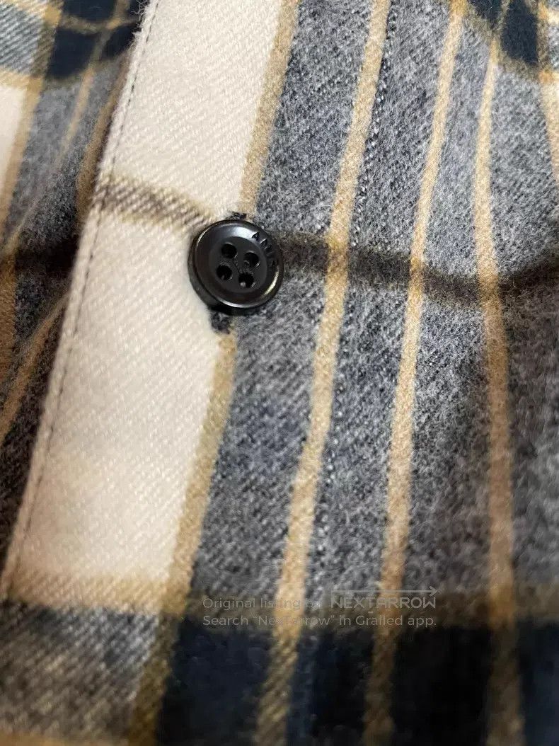 Amiri Amiri Brushed flannel shirt, gradient plaid Size US XL / EU 56 / 4 - 4 Thumbnail