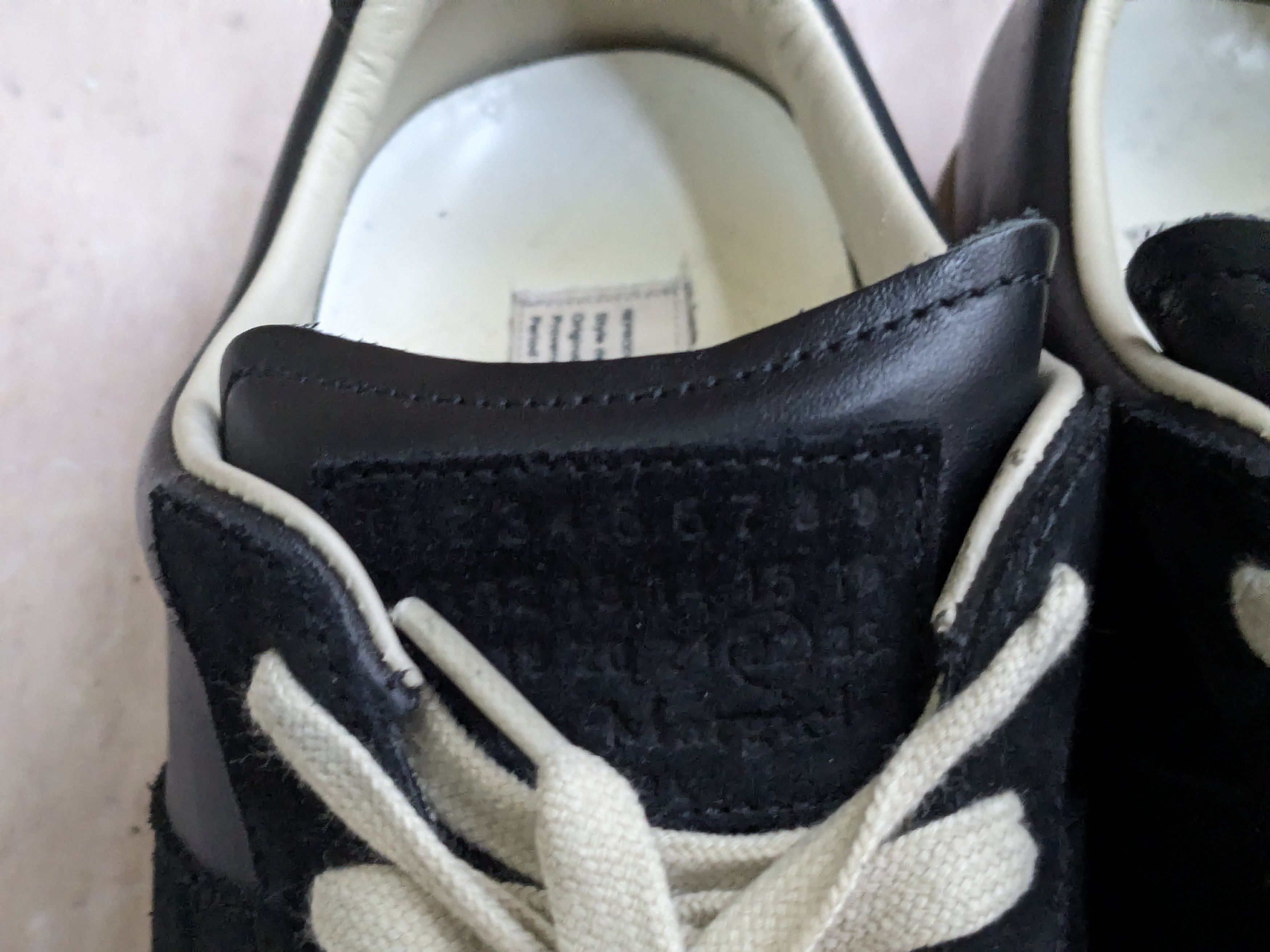 Maison Margiela Maison Margiela GAT Replica Black 12 45 Gum Low Size US 12 / EU 45 - 6 Thumbnail
