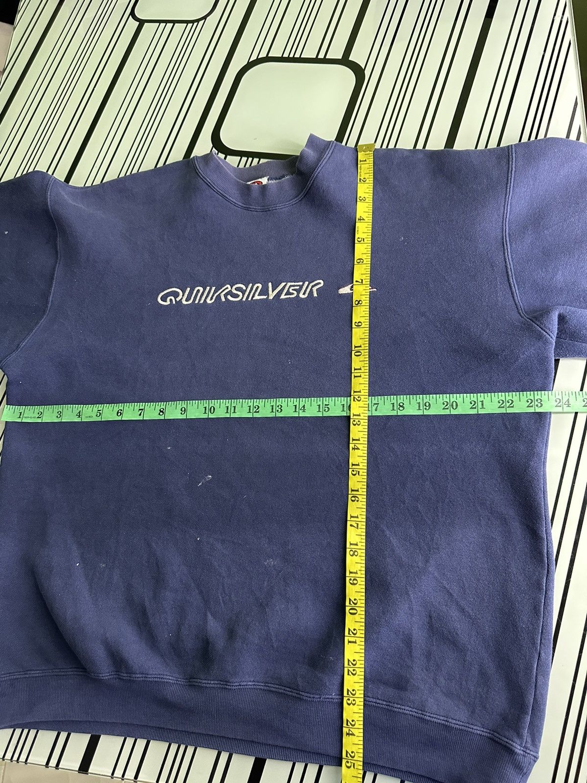 Quiksilver × Vintage Vintage Spell Out Quiksilver Box Logo Sweatshirt Size US M / EU 48-50 / 2 - 9 Thumbnail