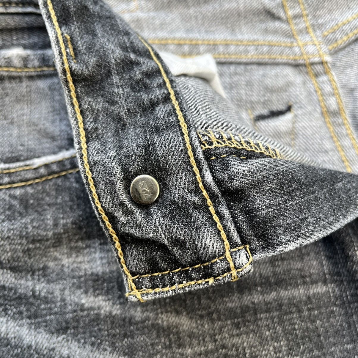 Levi's Vintage Levi’s 502 Black Faded Distressed Denim Jeans Pants Size US 29 - 11 Thumbnail