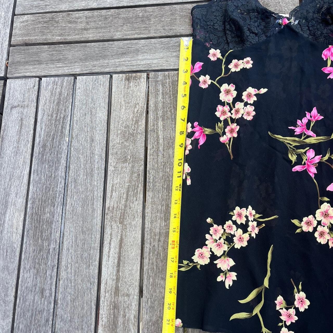 Oscar De La Renta Oscar De La Renta Pink Label Floral Slip Dress Size S / US 4 / IT 40 - 5 Thumbnail