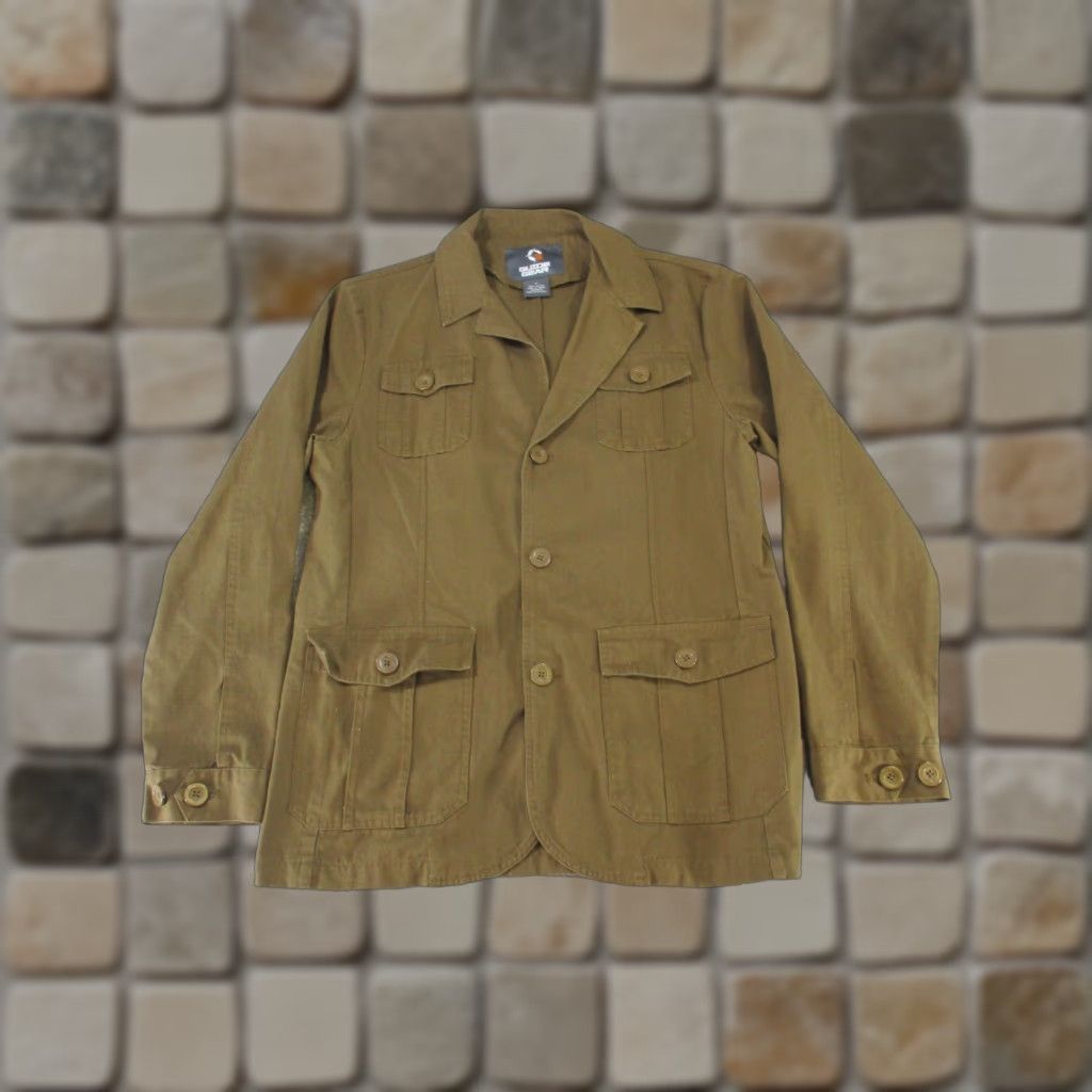 Vintage Guide Gear Jacket Mens Medium Brown Cotton Canvas Hiking Size US M / EU 48-50 / 2 - 1 Thumbnail