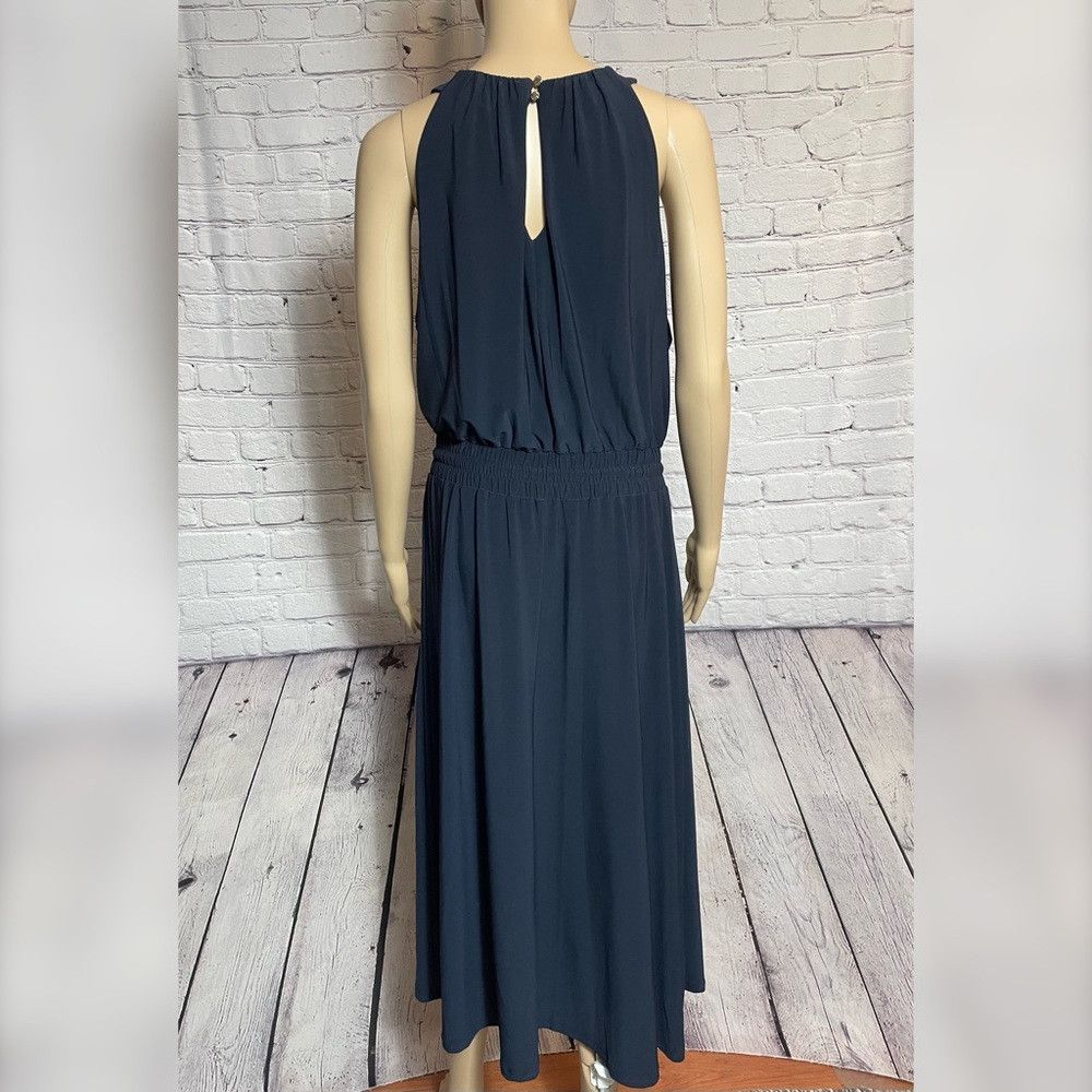 Tommy Hilfiger NWT New $129 Tommy Hilfiger Halter Neck Jersey Smocked Wais Size XL / US 12-14 / IT 48-50 - 4 Thumbnail