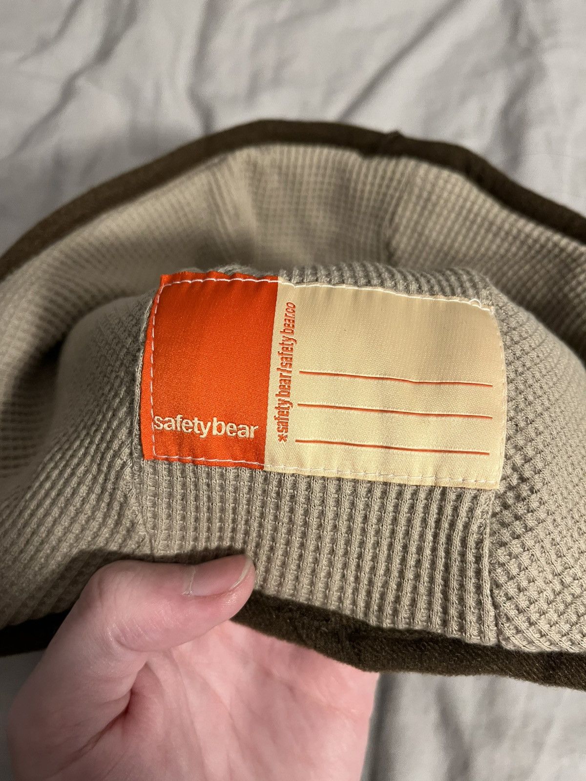 SafetyBear Safety bear brown bear hat Size ONE SIZE - 5 Thumbnail