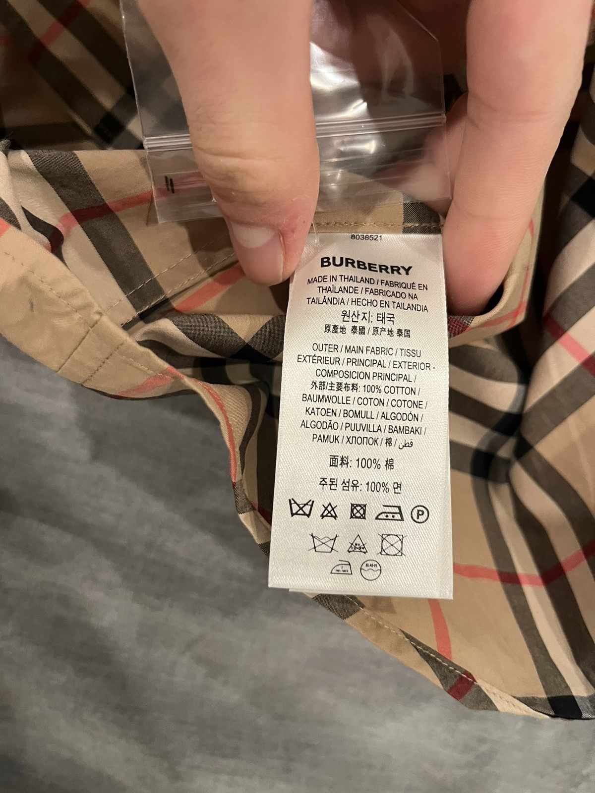 Burberry Burberry shirt Size US S / EU 44-46 / 1 - 13 Thumbnail
