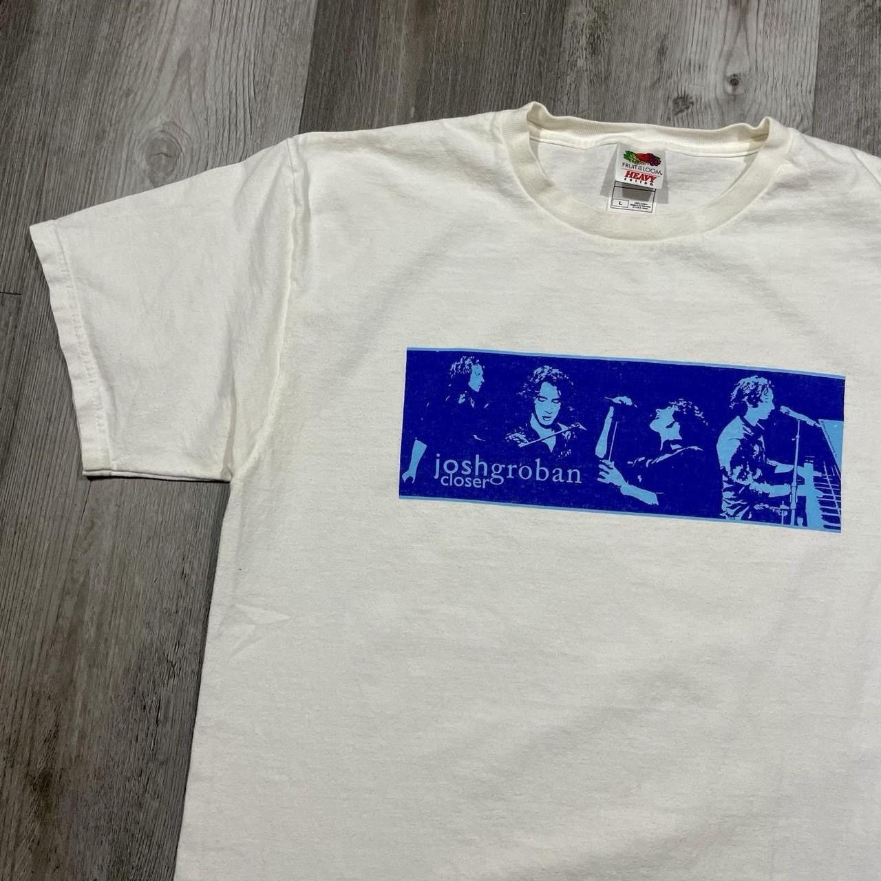 Band Tees × Vintage Vintage 2004 Josh Groban Closer Tour T-Shirt Size US L / EU 52-54 / 3 - 3 Thumbnail