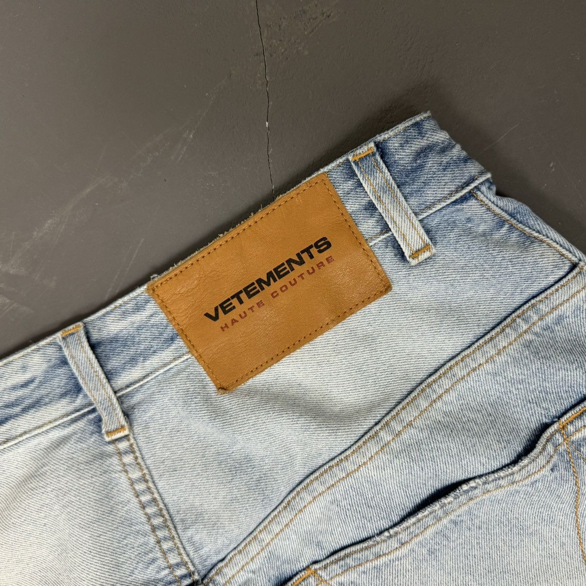 Designer × Vetements Vetements Distressed Flare Denum Size US 31 - 4 Thumbnail
