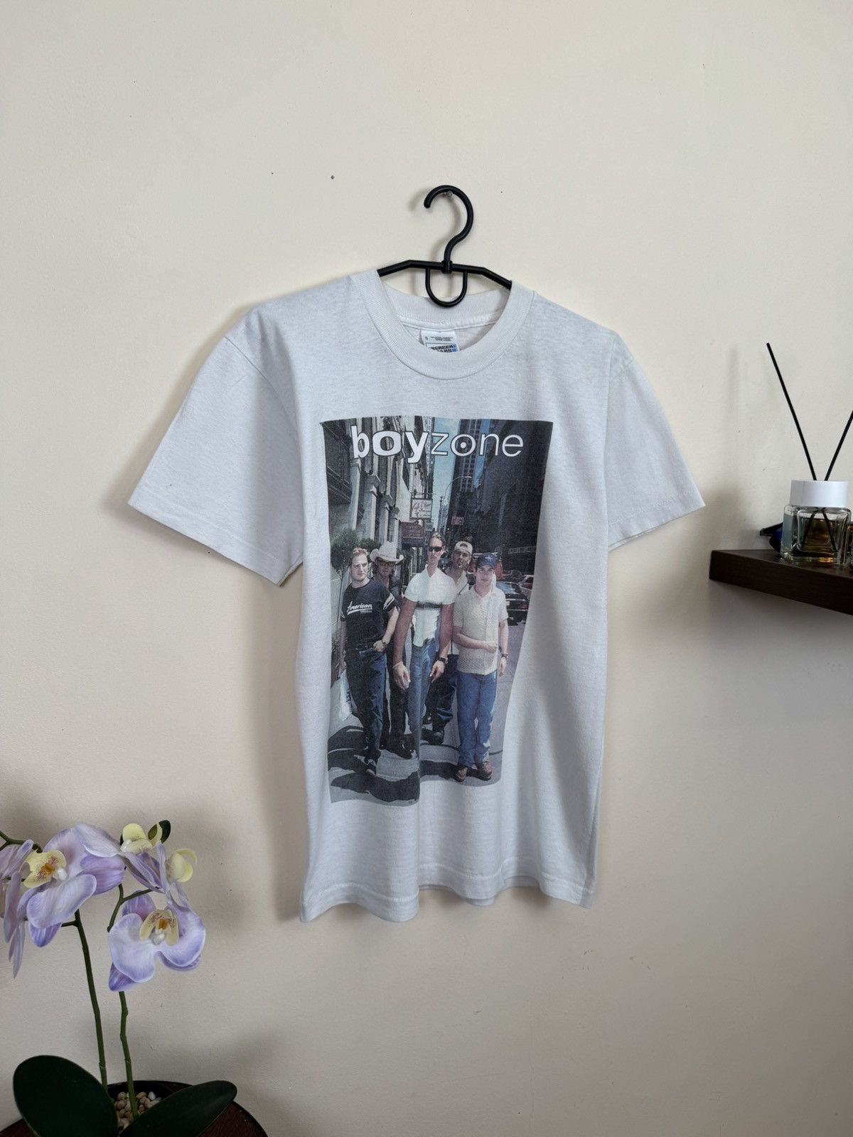 Other Vintage Boyzone T shirt 1997 Tour White Sz S Pop Band Size US S / EU 44-46 / 1 - 6 Thumbnail