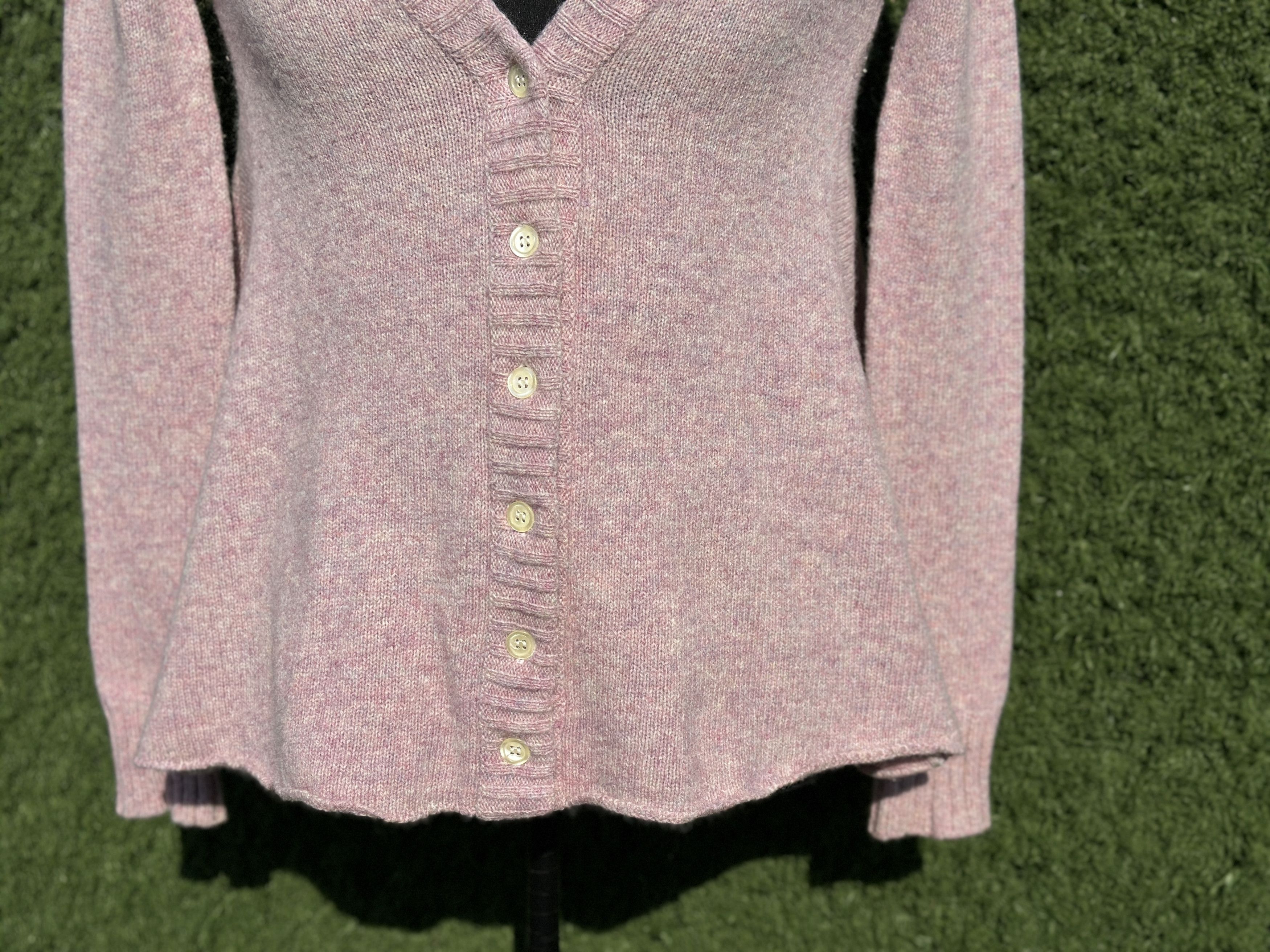 Balenciaga Balenciaga Knits 100% Wool Flared Raglan Cardigan 36 Size XS / US 0-2 / IT 36-38 - 7 Thumbnail