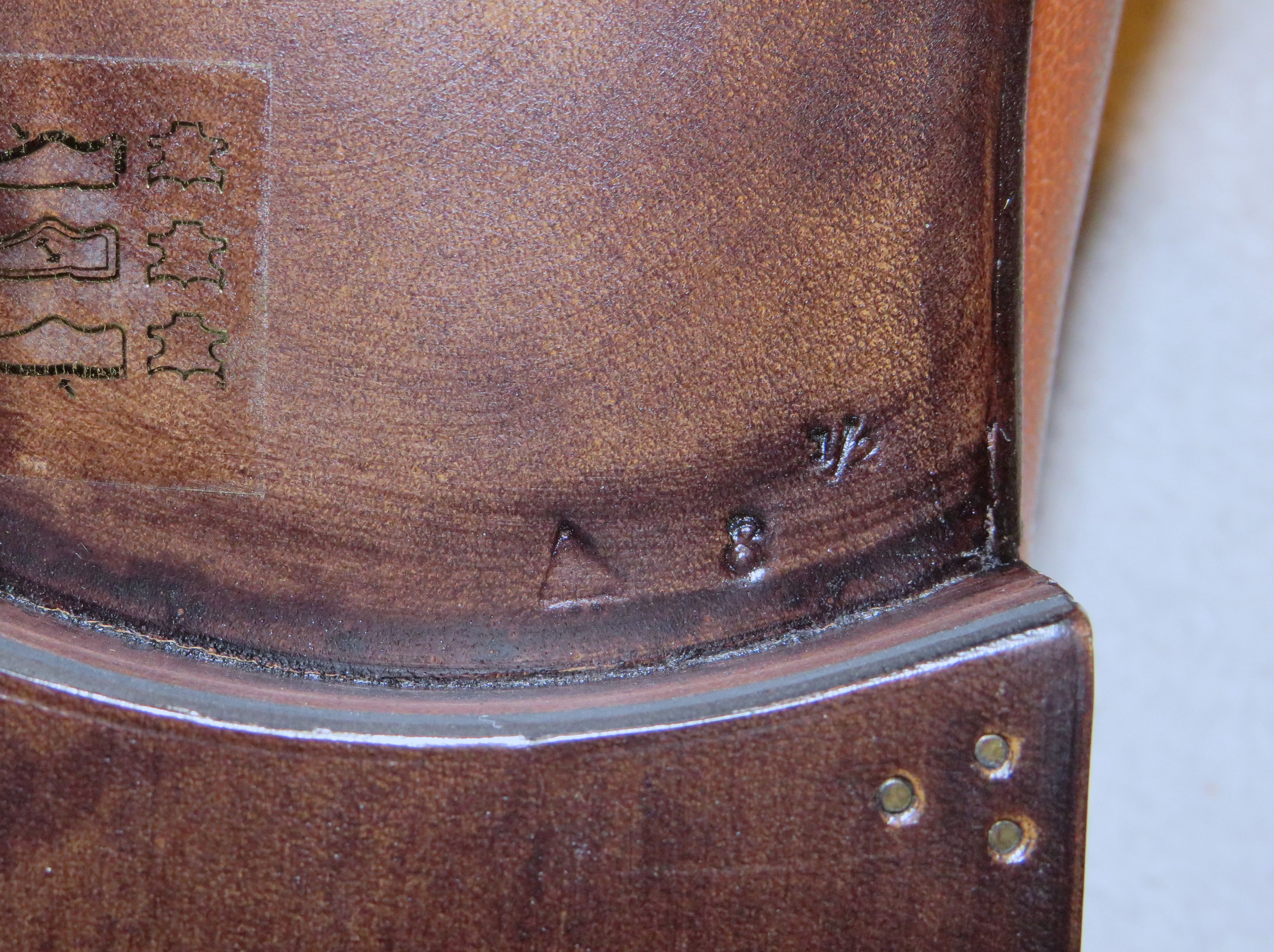 Corthay Arca Pullman Tan Pebbled Leather Two Eyelet Derby 8.5 NWOB Size US 8.5 / EU 41-42 - 10 Thumbnail