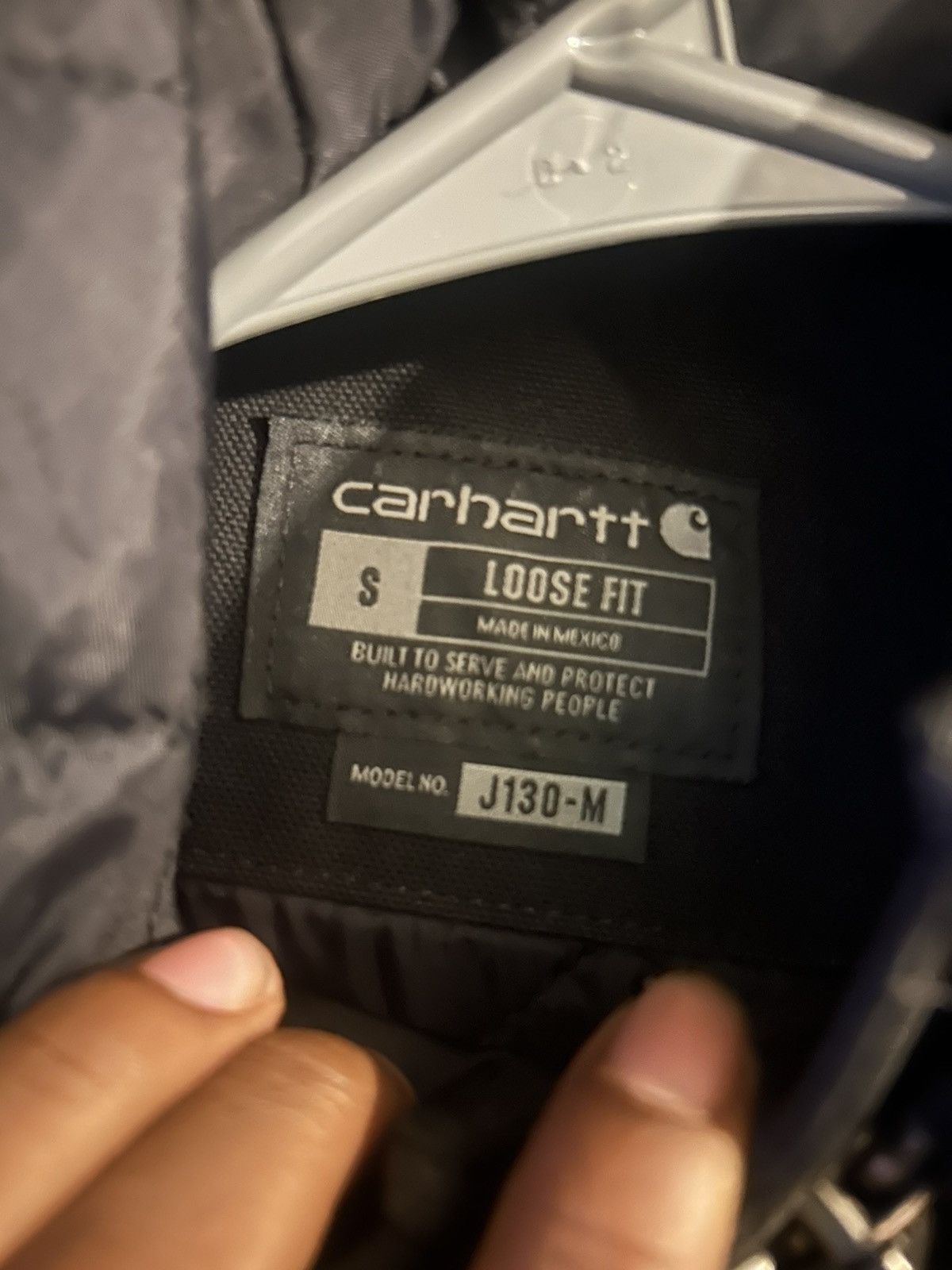 Carhartt Carhartt Men's Washed Duck Active Jacket Size US S / EU 44-46 / 1 - 2 Thumbnail