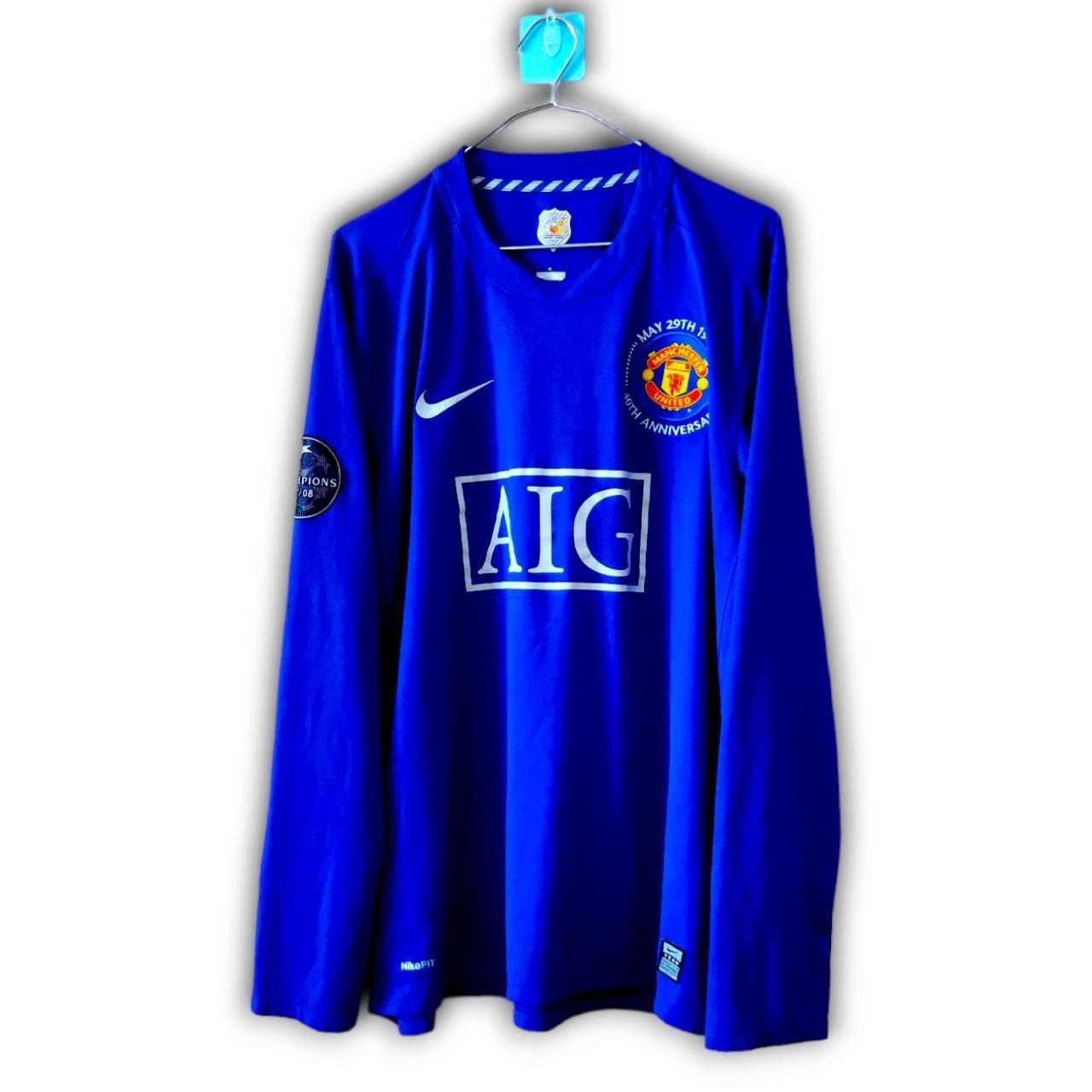 Nike Fc Manchester United England 2008 2009 Third Shirt Jersey Size US XL / EU 56 / 4 - 2 Thumbnail