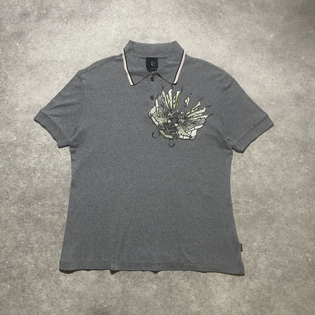 Just Cavalli Just Cavalli by Roberto Cavalli Polo Shirt Size US L / EU 52-54 / 3 - 1 Thumbnail