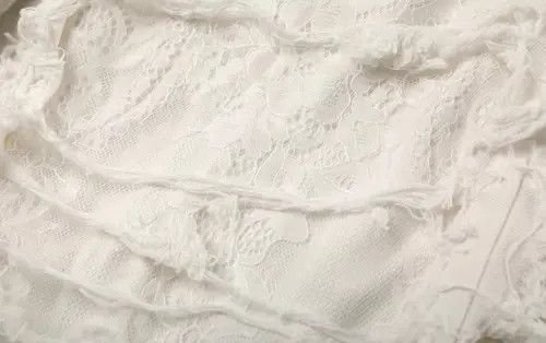 VIBE Trendy lace multi-layer ruined heavy industry white jeans Size US 30 / EU 46 - 8 Thumbnail