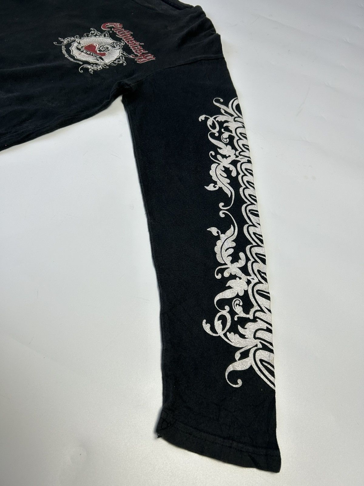 Japanese Brand ENTHUSIASM LONG SLEEVE PRINTED T-SHIRT Size US M / EU 48-50 / 2 - 3 Thumbnail
