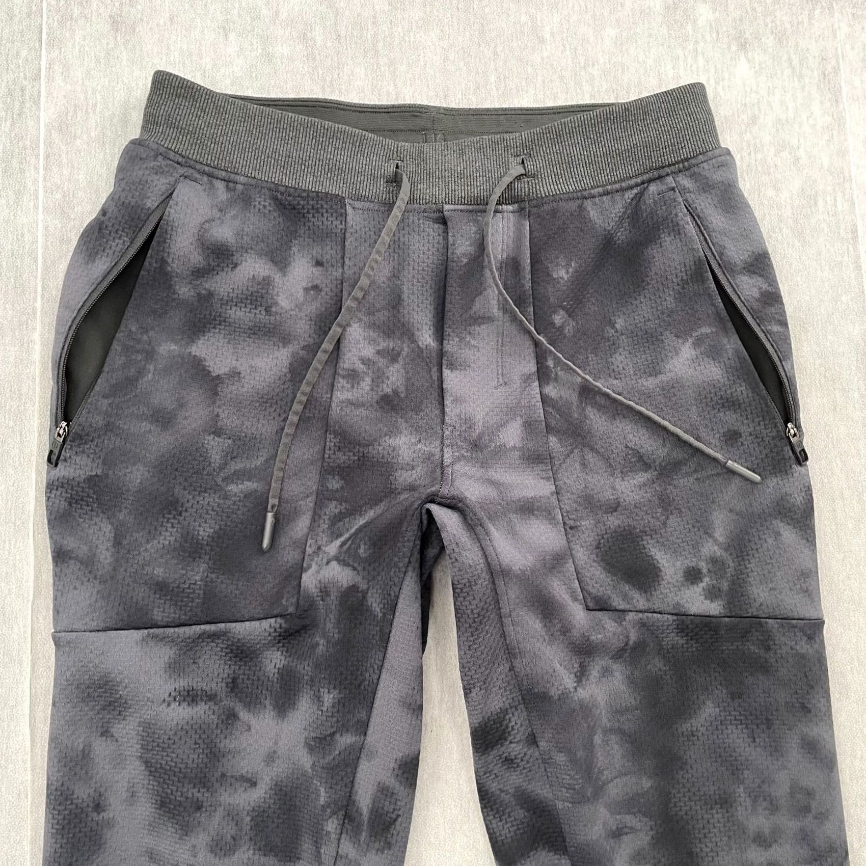 Lululemon Lululemon Pants Adult Small Blue Textured Tech Pant Diamond Dye Active Mens S Size US 29 - 3 Thumbnail