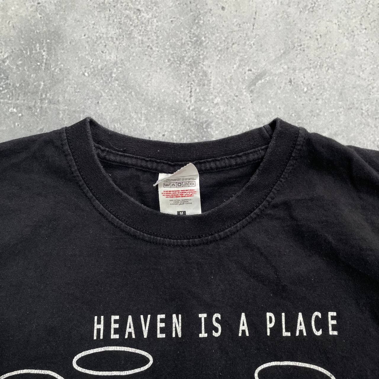 Band Tees Vintage Talking Heads Heaven Is A Place Band T Shirt Black Size US M / EU 48-50 / 2 - 7 Thumbnail