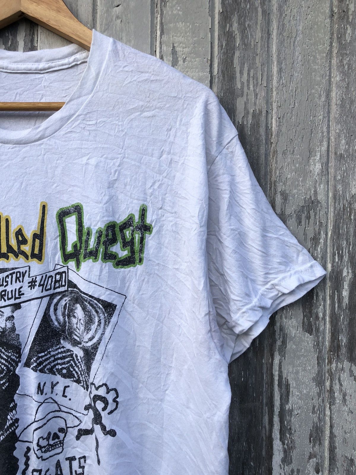 Band Tees × Rap Tees × Vintage Vintage RARE Y2K A Tribe Called Quest Rap Tees Size US L / EU 52-54 / 3 - 3 Thumbnail