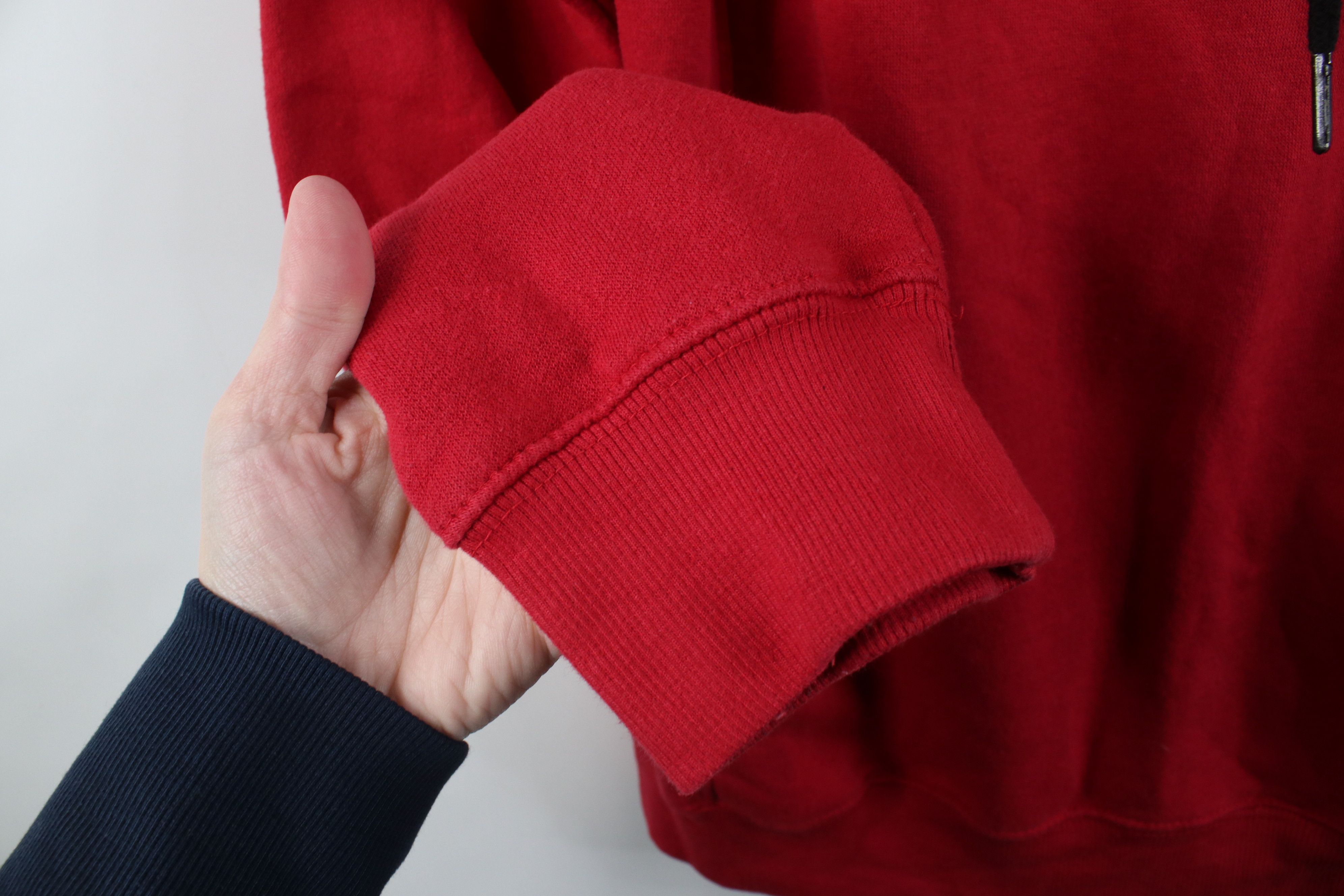 Vintage Vintage Y2K Streetwear Blend Blank Hoodie Sweatshirt Red Size US L / EU 52-54 / 3 - 8 Thumbnail