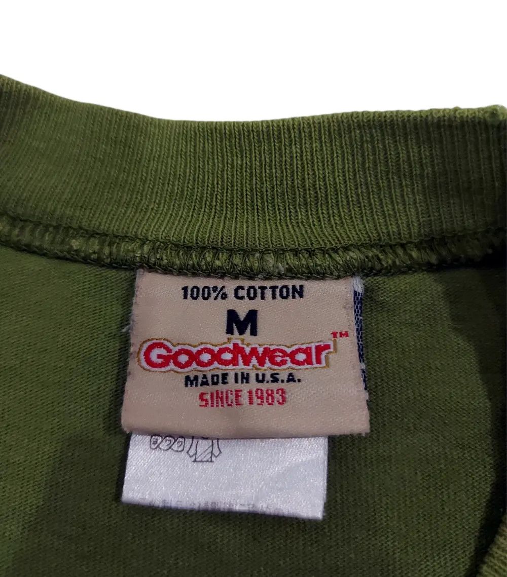 Wild Things Rare! Vintage 90s Goodwear X Wild Things Pocket Tee Size US M / EU 48-50 / 2 - 8 Thumbnail