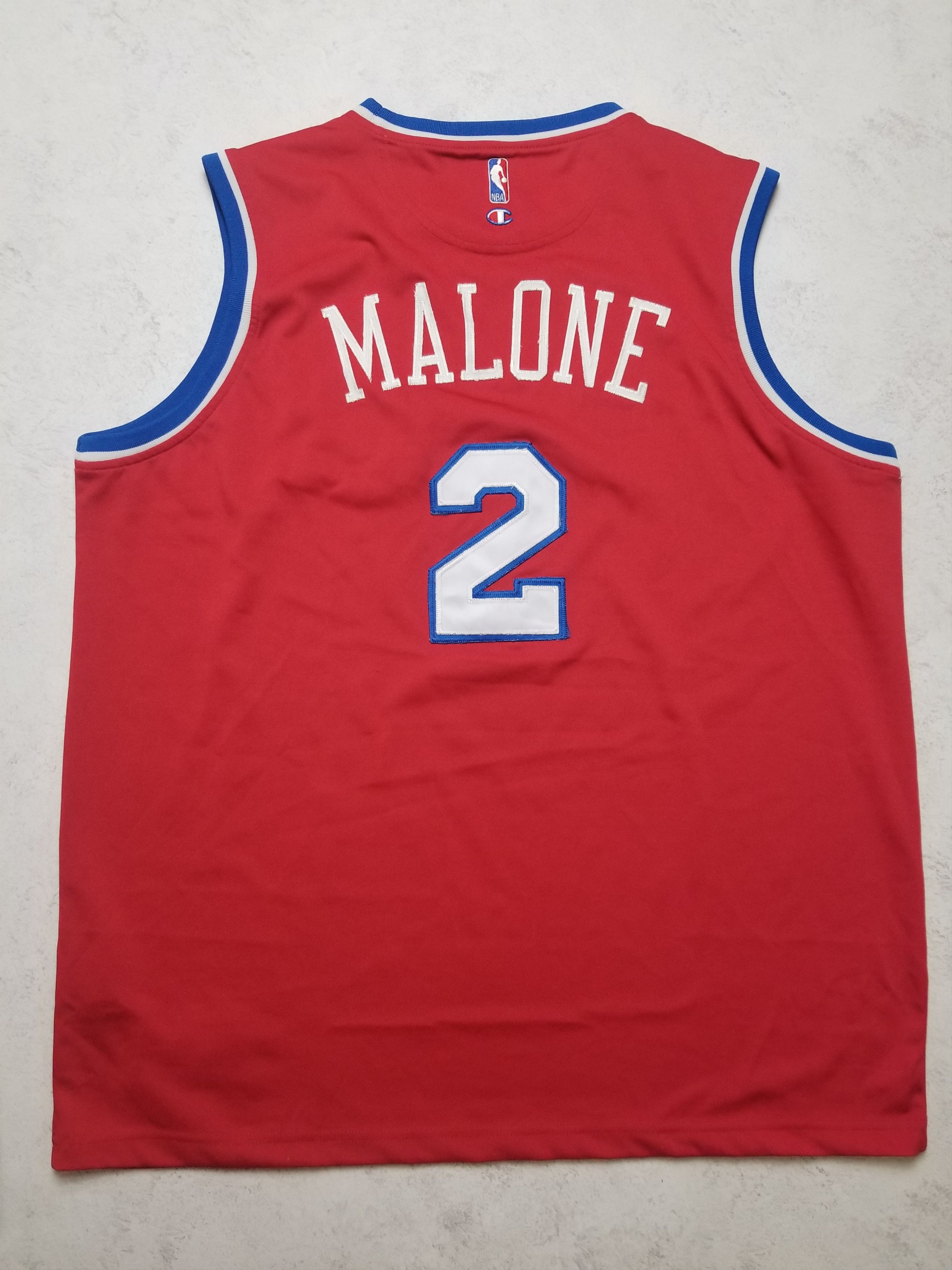 Champion Moses Malone Philadelphia 76ers NBA Hardwood Classics Shirt Size US XL / EU 56 / 4 - 1 Thumbnail