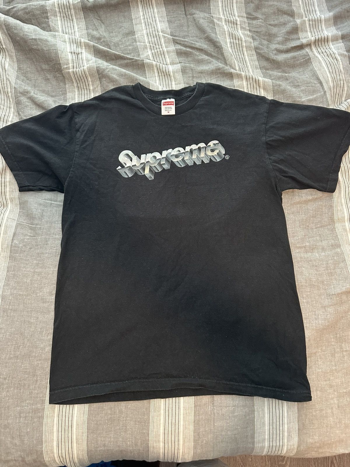 Supreme Supreme Chrome Logo Tee SS20 | Grailed