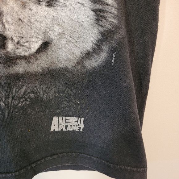 Other Animal Planet Youth Size Wolf Black Tshirt - S Size XS / US 0-2 / IT 36-38 - 4 Thumbnail