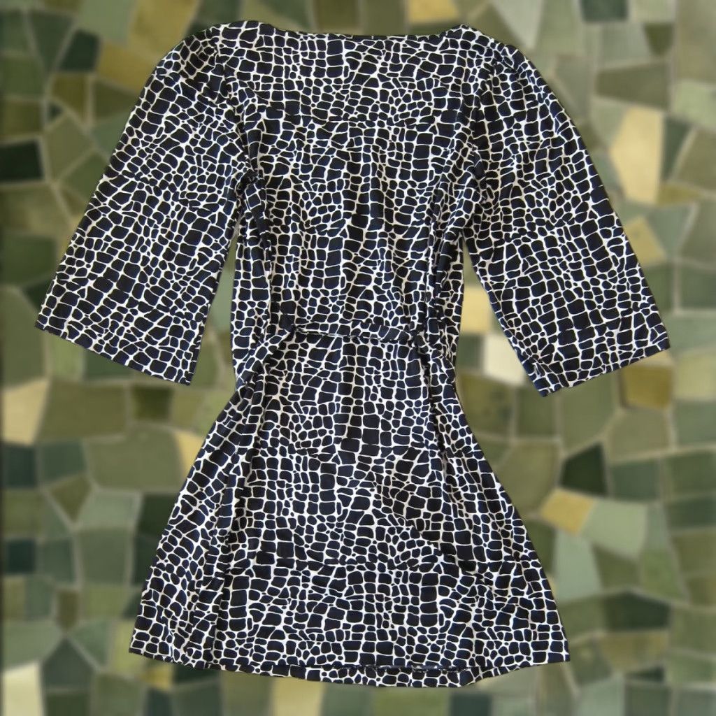 Vintage INC International Concepts Polka Dot Stretch Shift Dress PM Size M / US 6-8 / IT 42-44 - 1 Thumbnail
