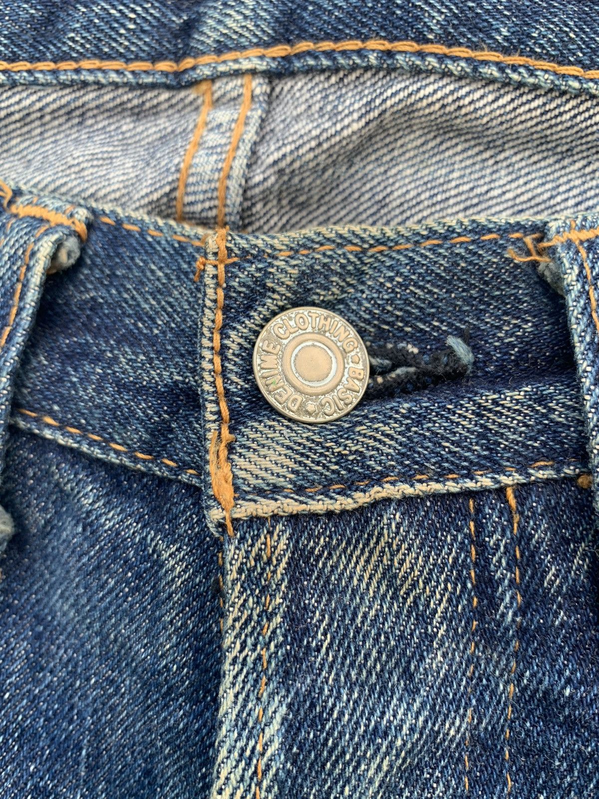 Denime VINTAGE DENIME SELVEDGE RUSTY MUDWASH DISTRESSED DENIM Size US 30 / EU 46 - 15 Thumbnail