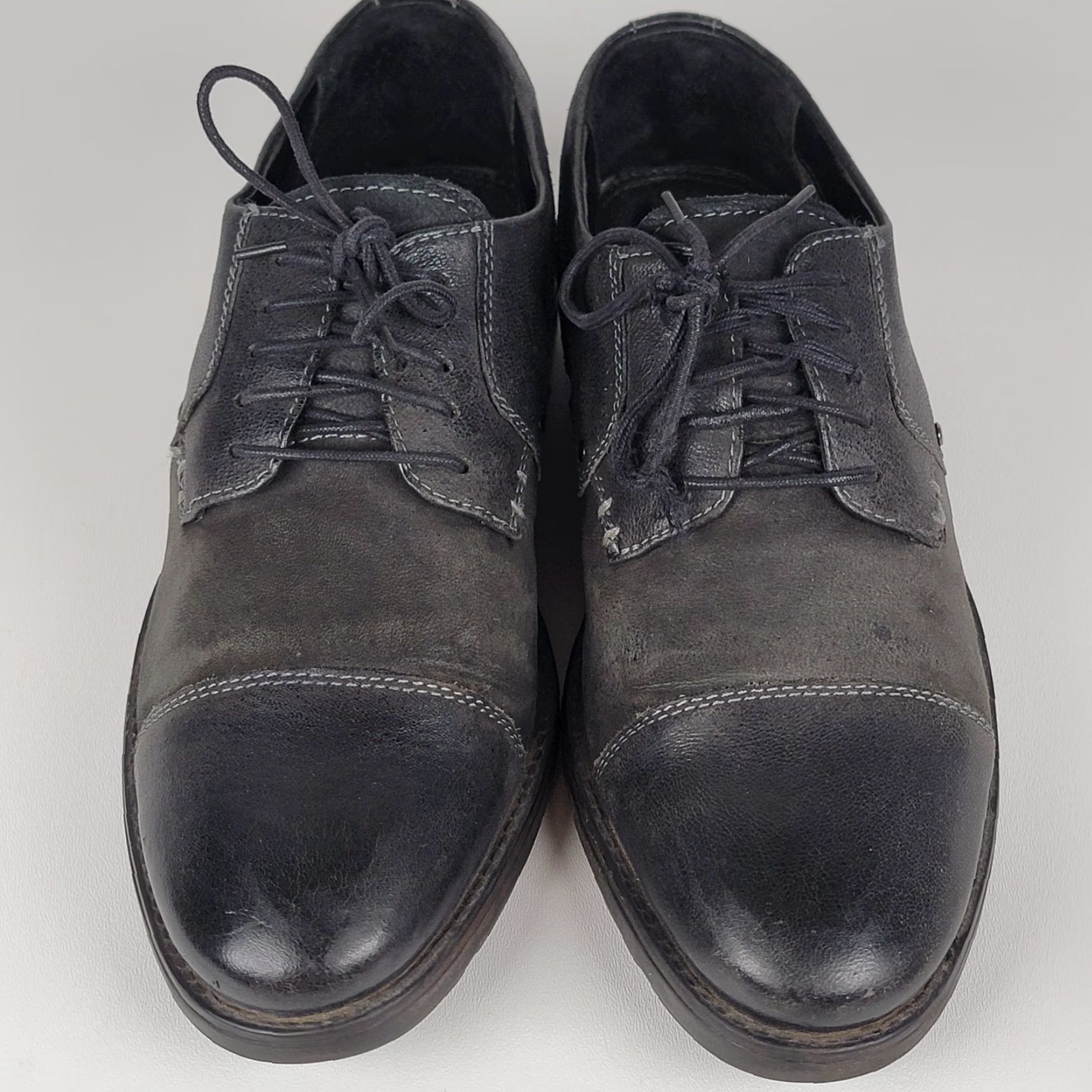 Clarks **Clarks Black Nubuck Cap Toe Oxford 9.5 M** User: **Clarks Black Nubuck Cap Toe Oxford 9.5 M** Size ONE SIZE - 2 Thumbnail