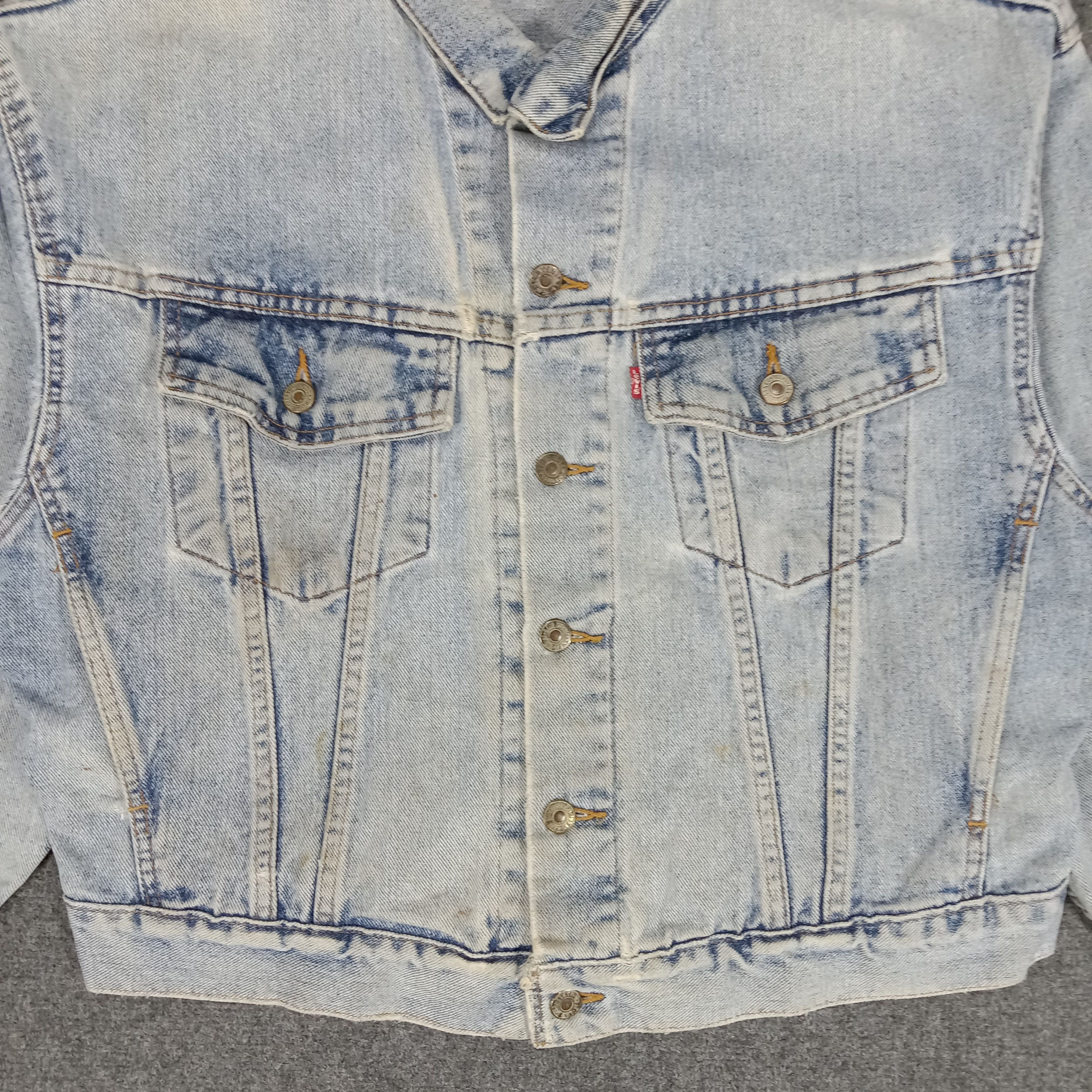 Levi's × Number (N)ine × Vintage Levi's X Number (N)ine Japan Custom Art Denim Jacket Size US L / EU 52-54 / 3 - 5 Thumbnail