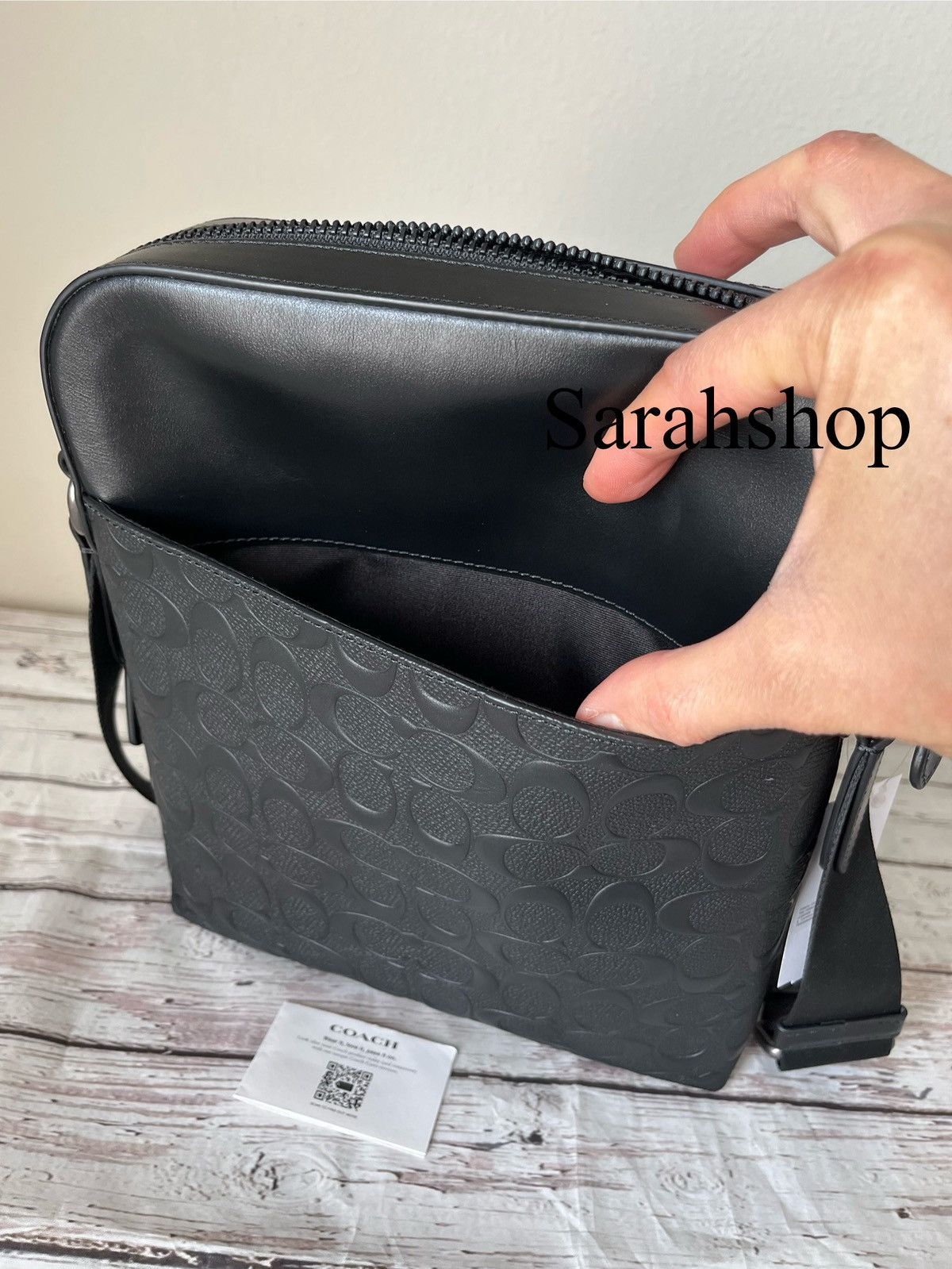 Coach Coach Houston Flight Bag In Signature Leather Size ONE SIZE - 13 Thumbnail