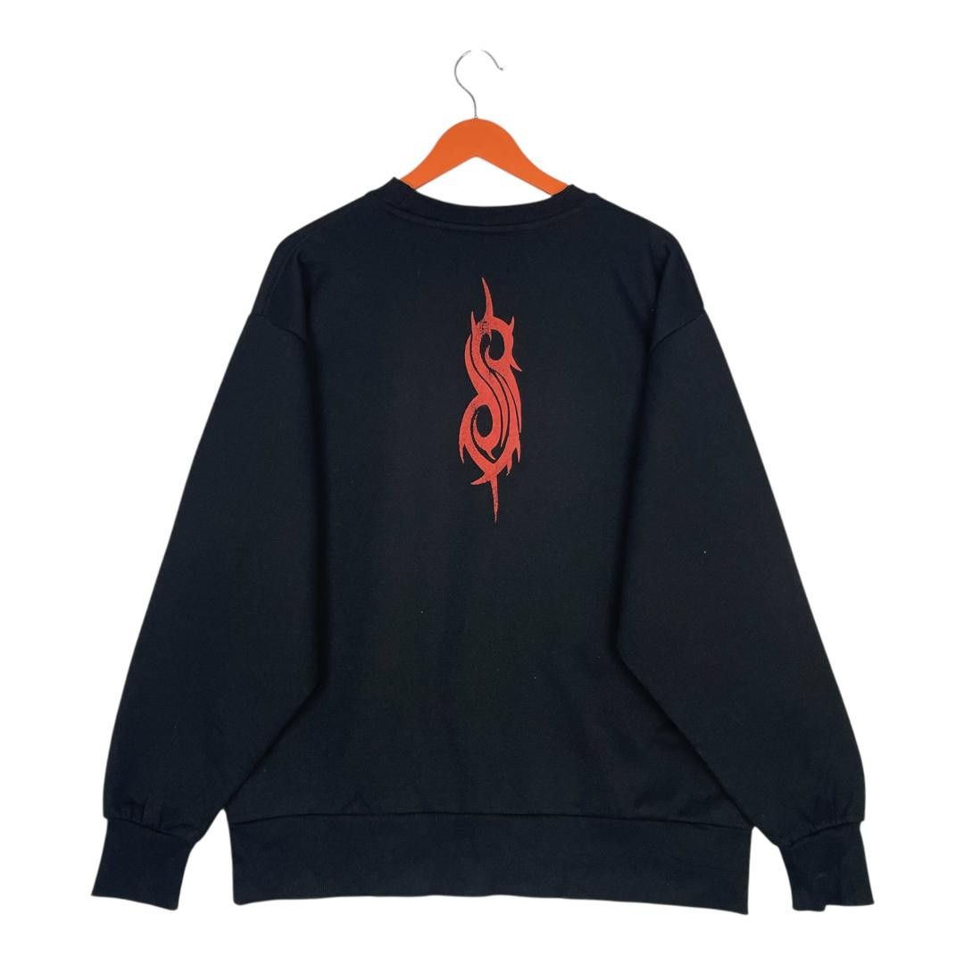 Band Tees Slipknot Band Graphic Crewneck Sweatshirt Black Option Size US M / EU 48-50 / 2 - 5 Thumbnail