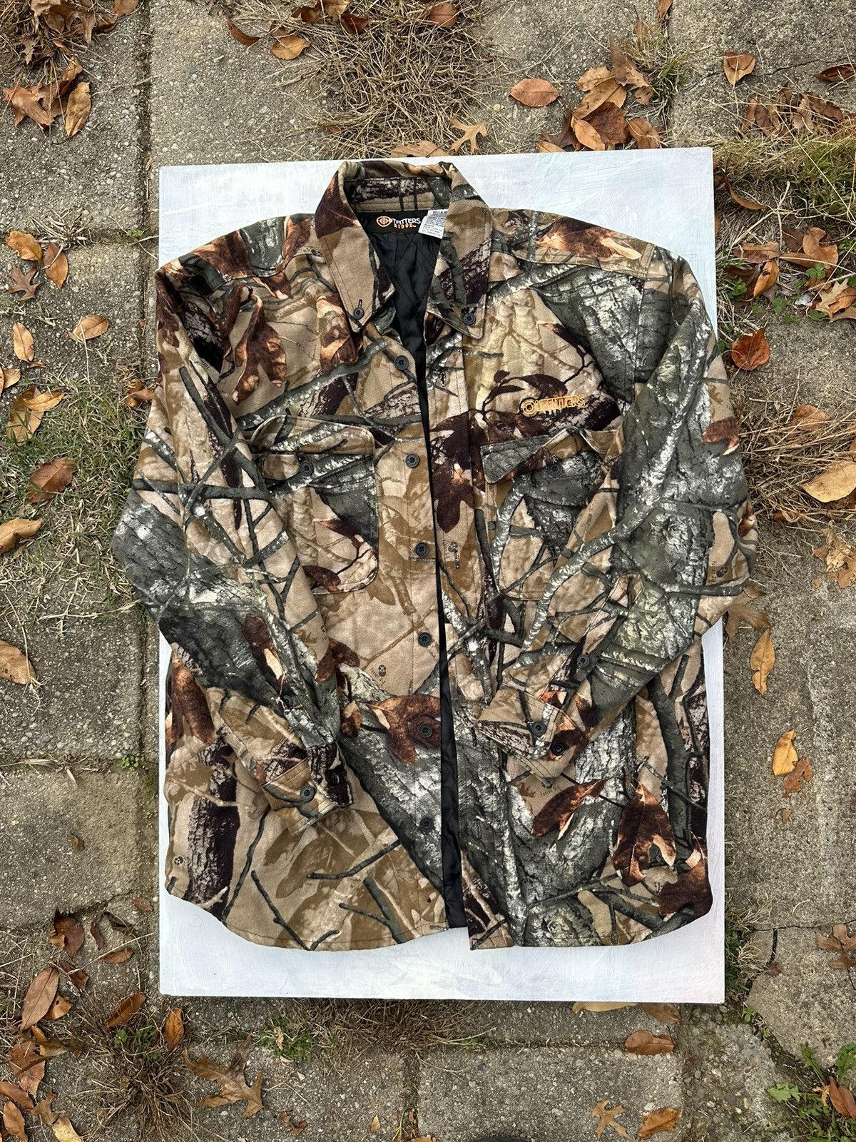 Realtree Crazy workwear camo realtree quilt lined flannel jacket Size US M / EU 48-50 / 2 - 1 Thumbnail