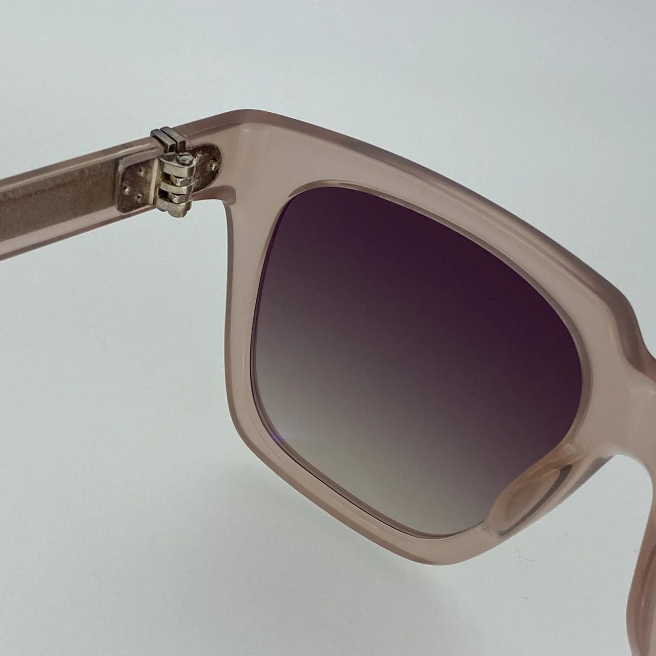 Ann Demeulemeester Ann Demeulemeester Sunglasses Oversized Blush Pink and Brown Size ONE SIZE - 11 Thumbnail