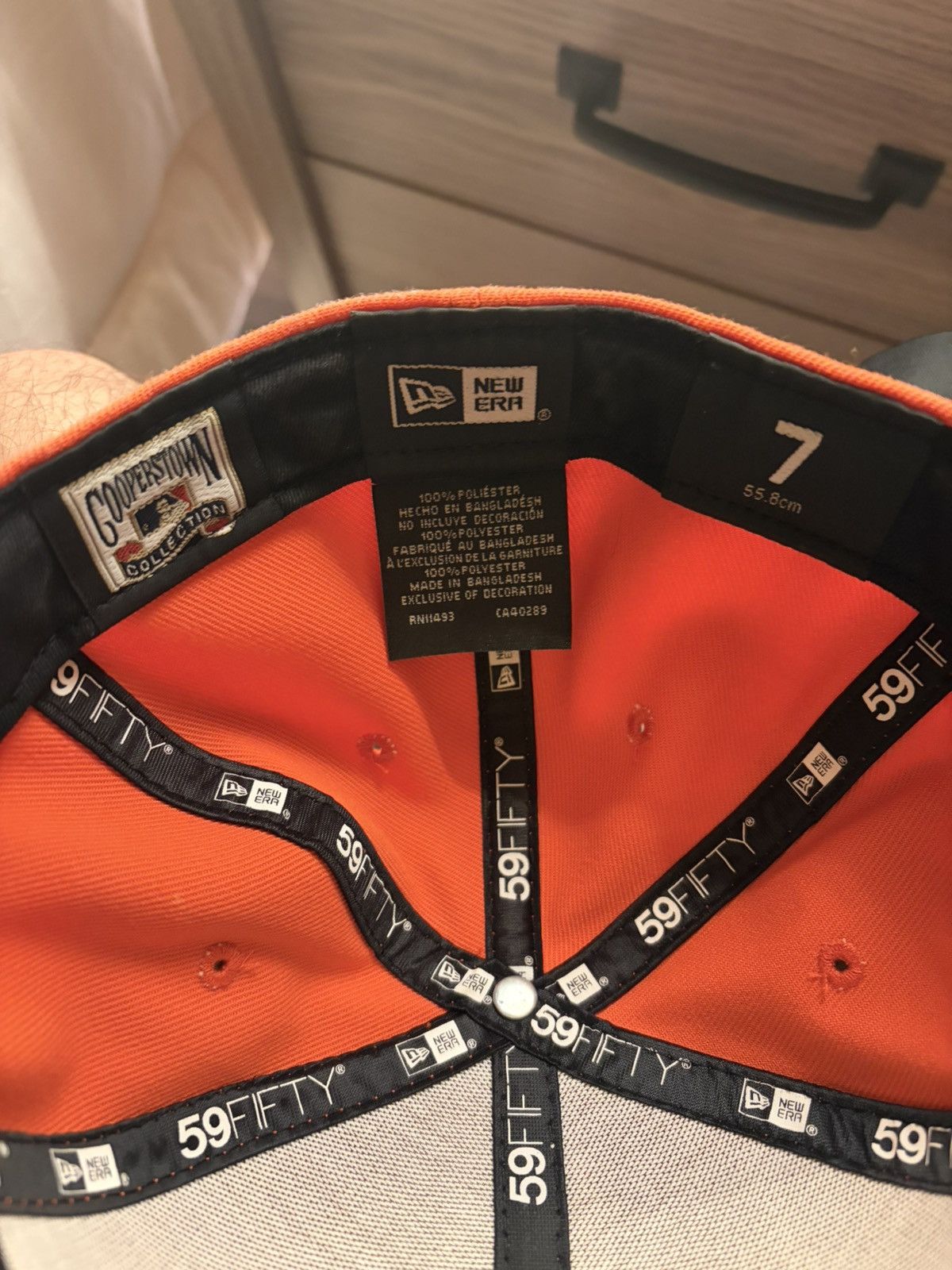 New Era New Era 59FIFTY New York Yankees World Series Orange Size 30 - 4 Thumbnail