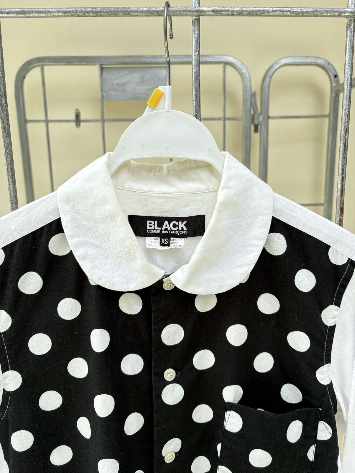 Comme des Garcons Black Comme des Garcons • polkadot white shirt Size US XS / EU 42 / 0 - 2 Thumbnail