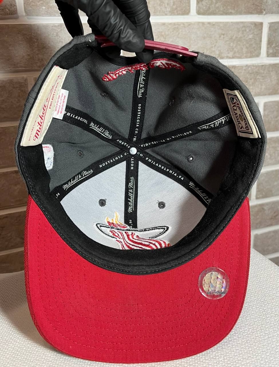 Mitchell & Ness × NBA Miami heat NBA Mitchell & Ness cap hat 2012 Size ONE SIZE - 3 Thumbnail