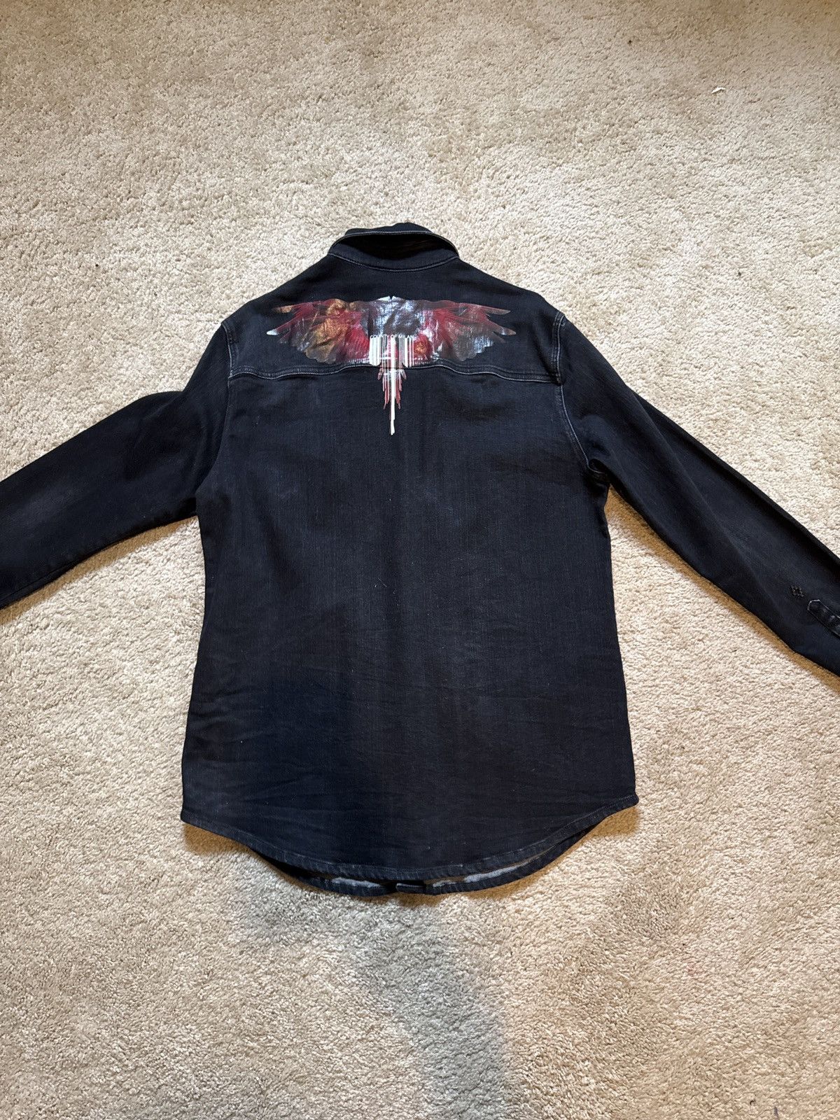 Marcelo Burlon Marcelo BURLON wings print Size US L / EU 52-54 / 3 - 3 Thumbnail