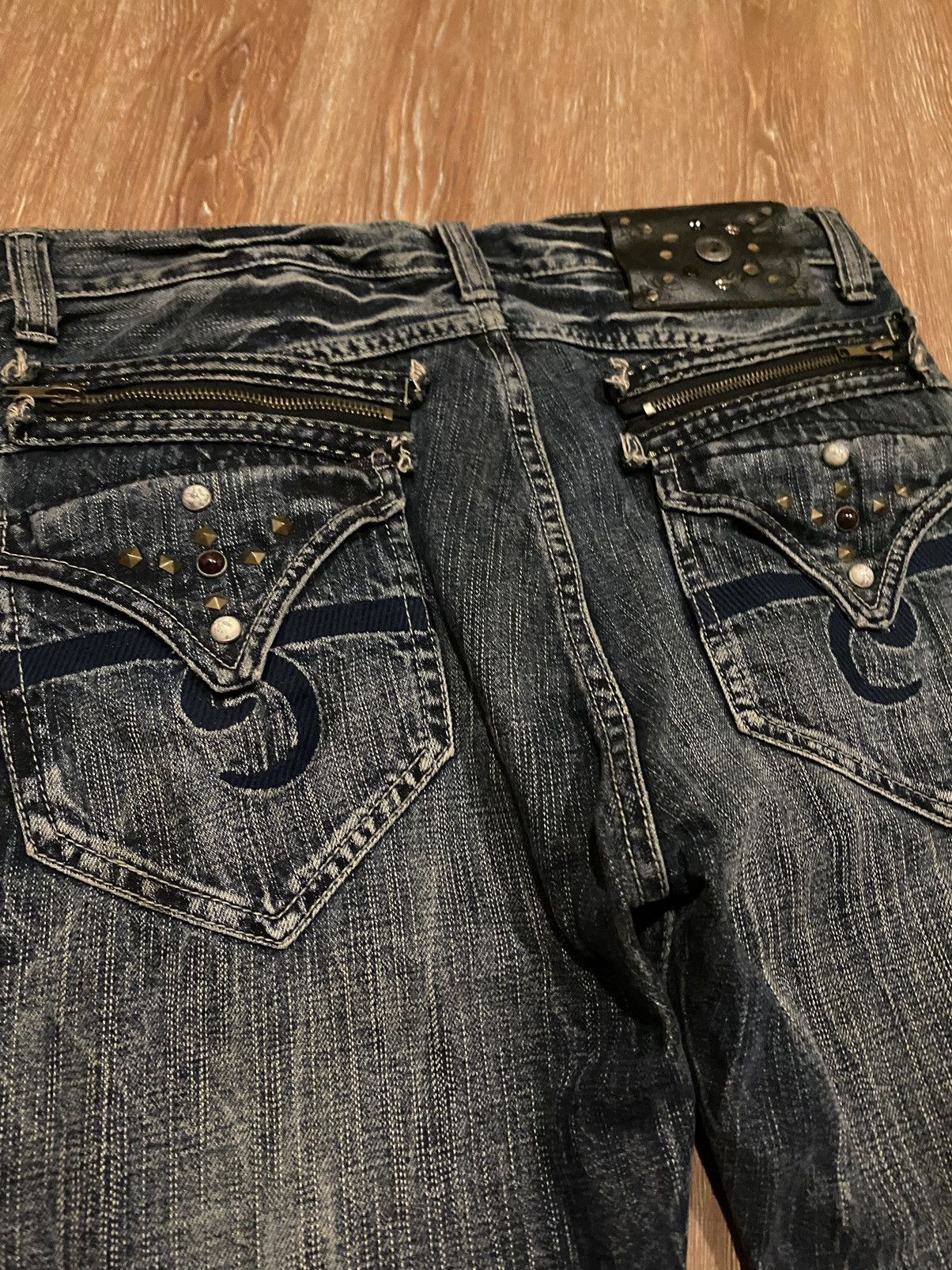 Hysteric Glamour × Japanese Brand Crazy lightning Villand wash japan 🇯🇵 Size US 32 / EU 48 - 4 Thumbnail