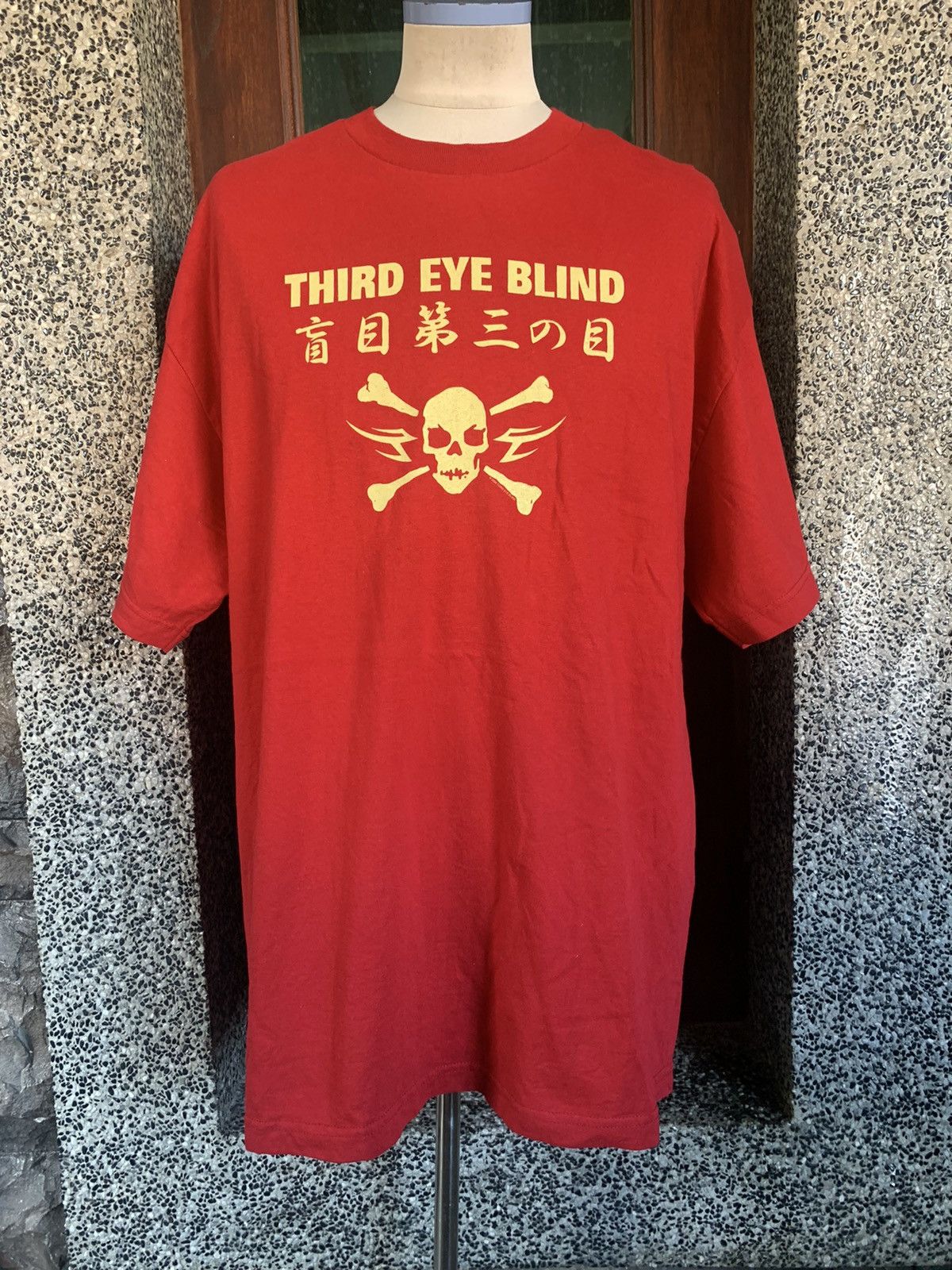 image of Band Tees x Rock T Shirt Vintage Third Eye Blind Rock Band T Shirt in Red, Men's (Size XL)