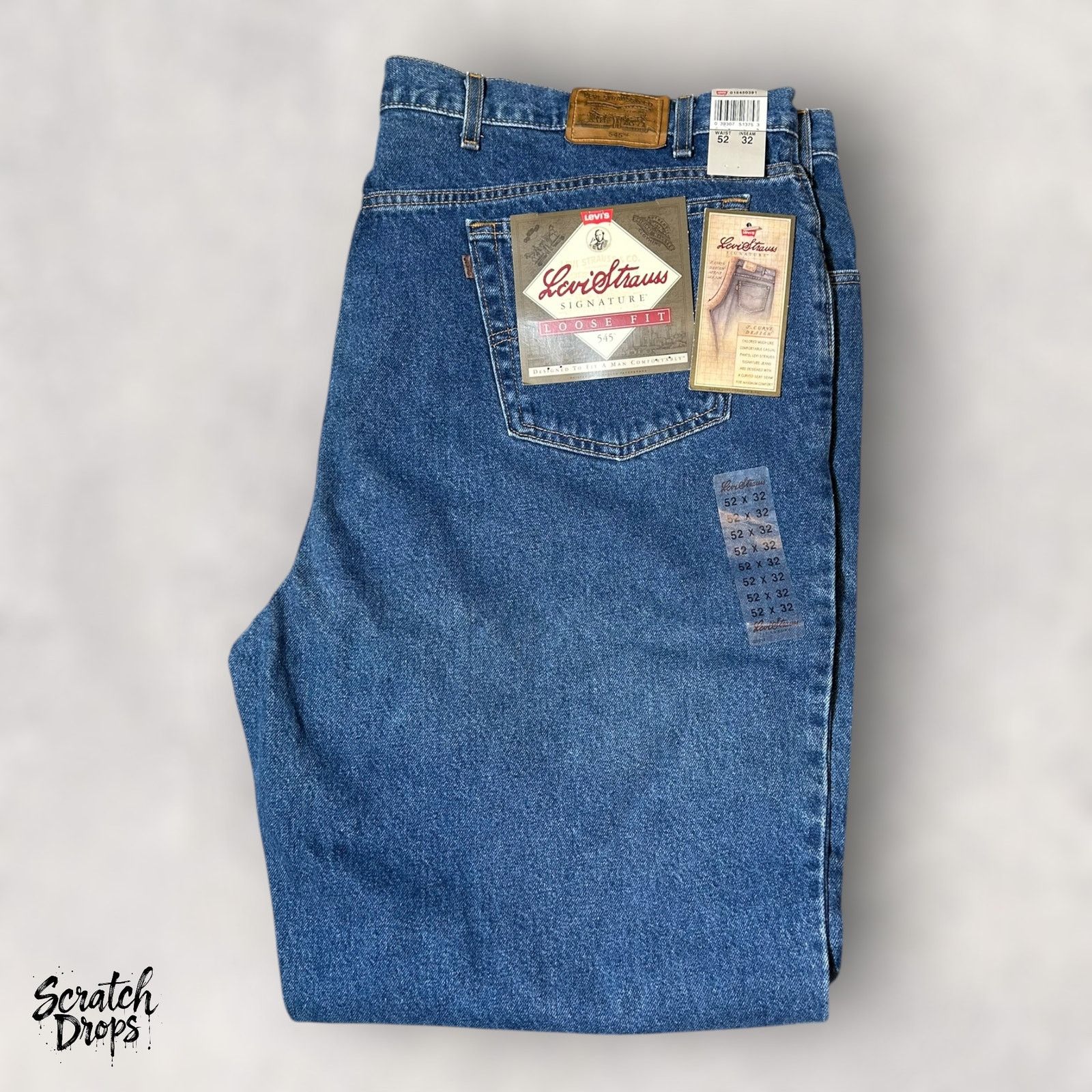 Levi's Vintage Levi's Signature 545 Men's Jeans NWT W52 L32 Loose Size US 38 / EU 54 - 7 Thumbnail
