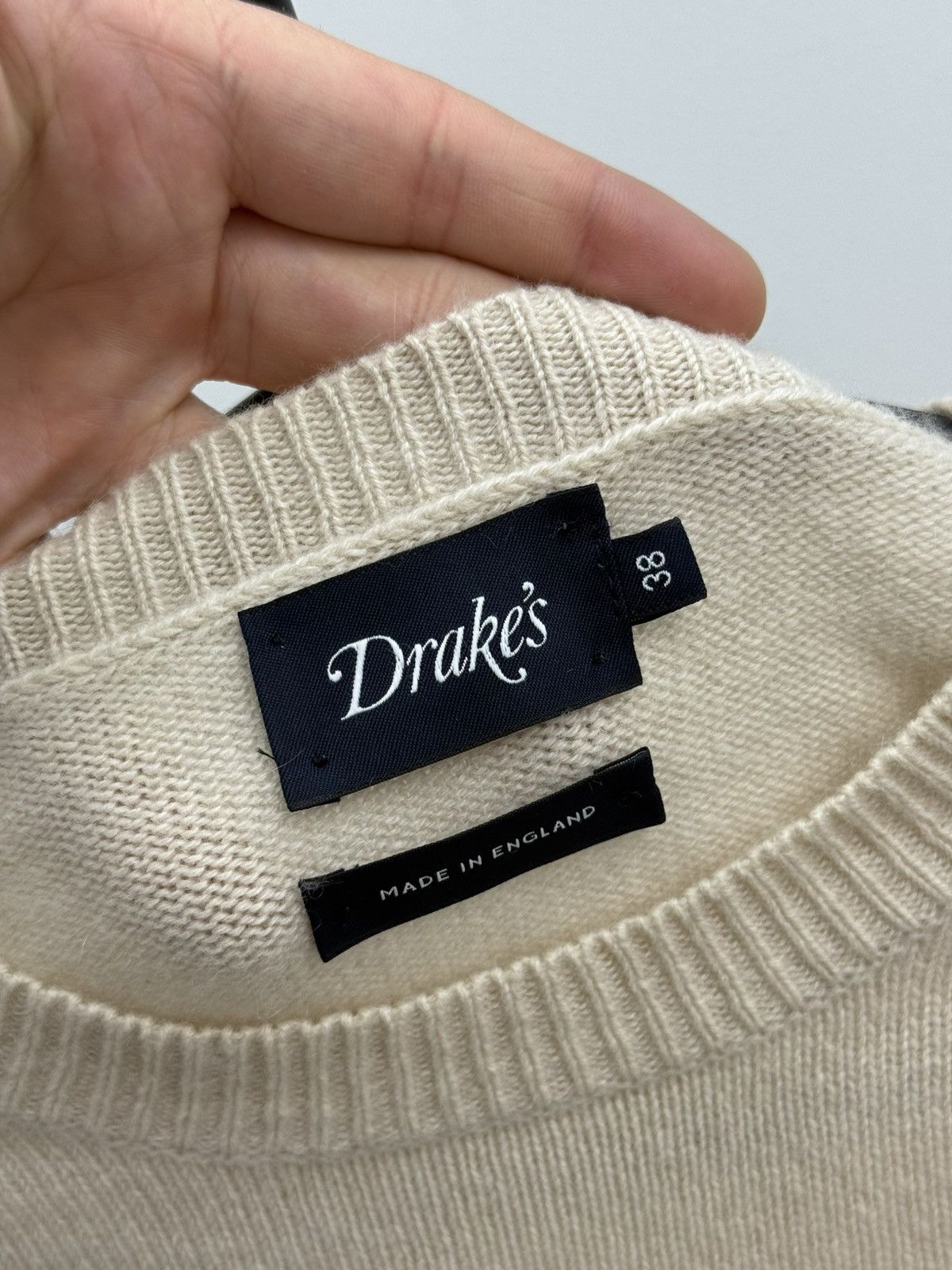 Drake's Drake's Cashmere Sweater D Logo Size US M / EU 48-50 / 2 - 3 Thumbnail