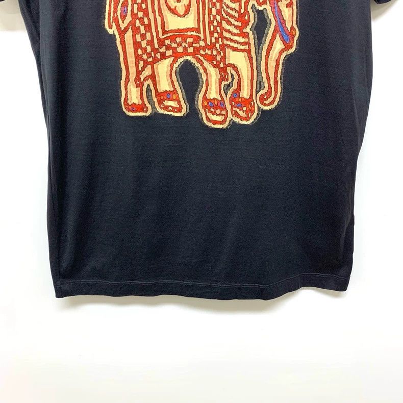 Louis Vuitton Louis Vuitton Black Elephant Embroidered Short Sleeve Size US M / EU 48-50 / 2 - 4 Thumbnail