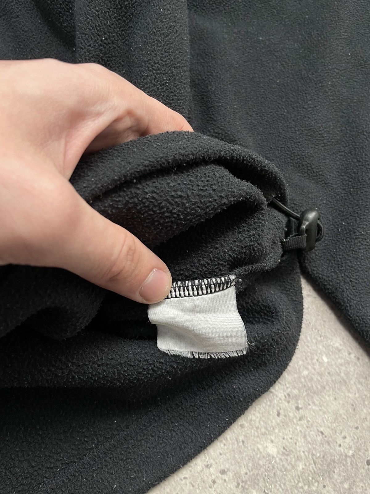 Quiksilver × Vintage QUIKSILVER VINTAGE BLACK LOGO 1/3 ZIP FLEECE Size US L / EU 52-54 / 3 - 8 Thumbnail