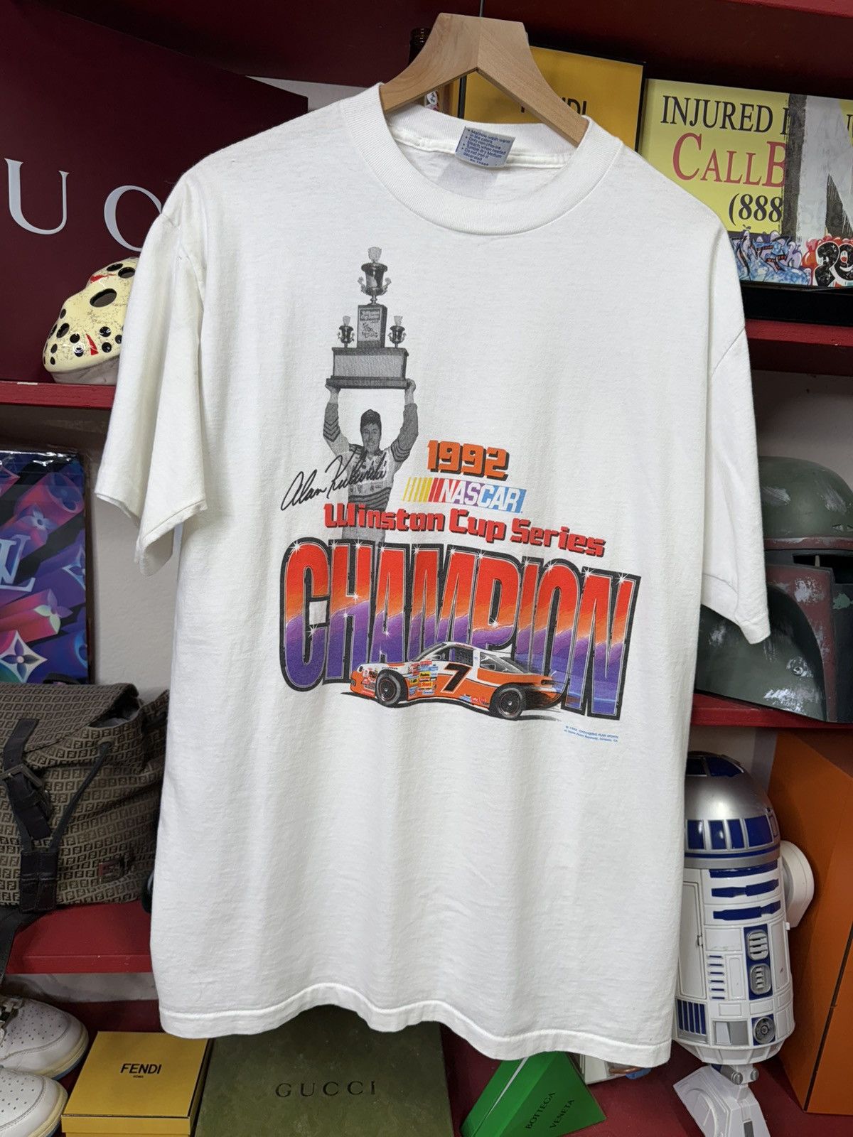 Vintage Vintage 90’s Nascar Winston Cup T-Shirt Adult Size Large Size US L / EU 52-54 / 3 - 7 Thumbnail