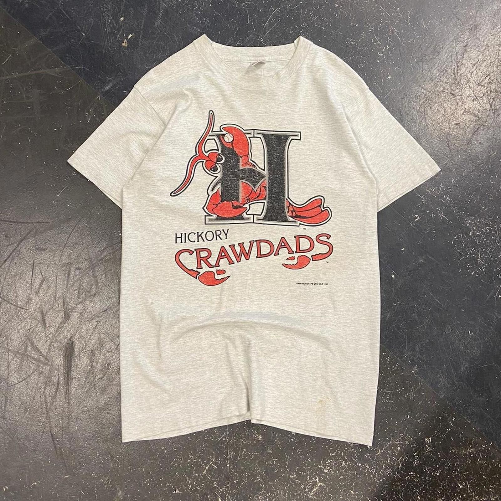Vintage 1993 Hickory Crawdads Tee Size US M / EU 48-50 / 2 - 1 Thumbnail