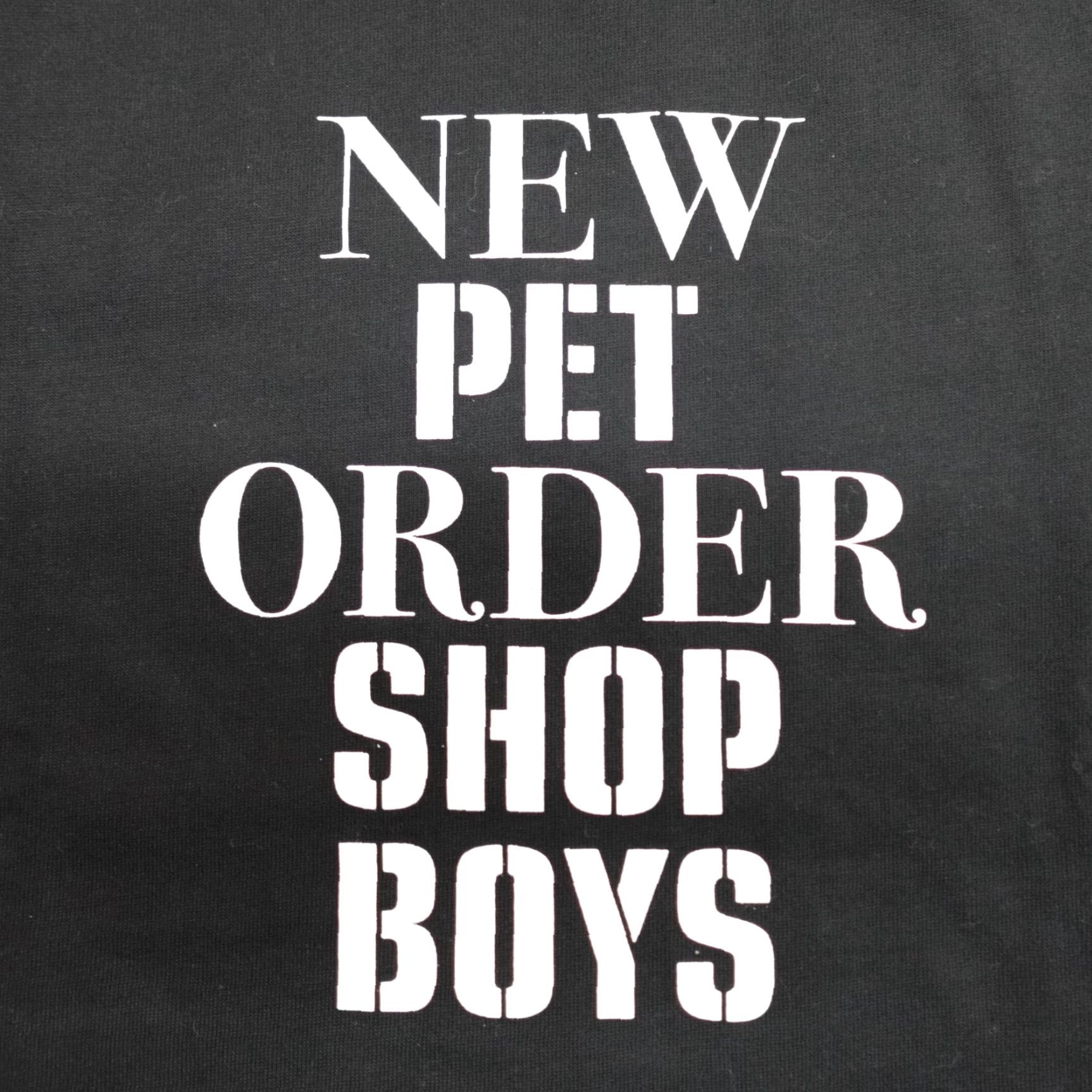 Doublet VINTAGE New Order Pet Shop Boys Shirt M Black Double Sided 2022 Tour Mens Size US M / EU 48-50 / 2 - 3 Thumbnail