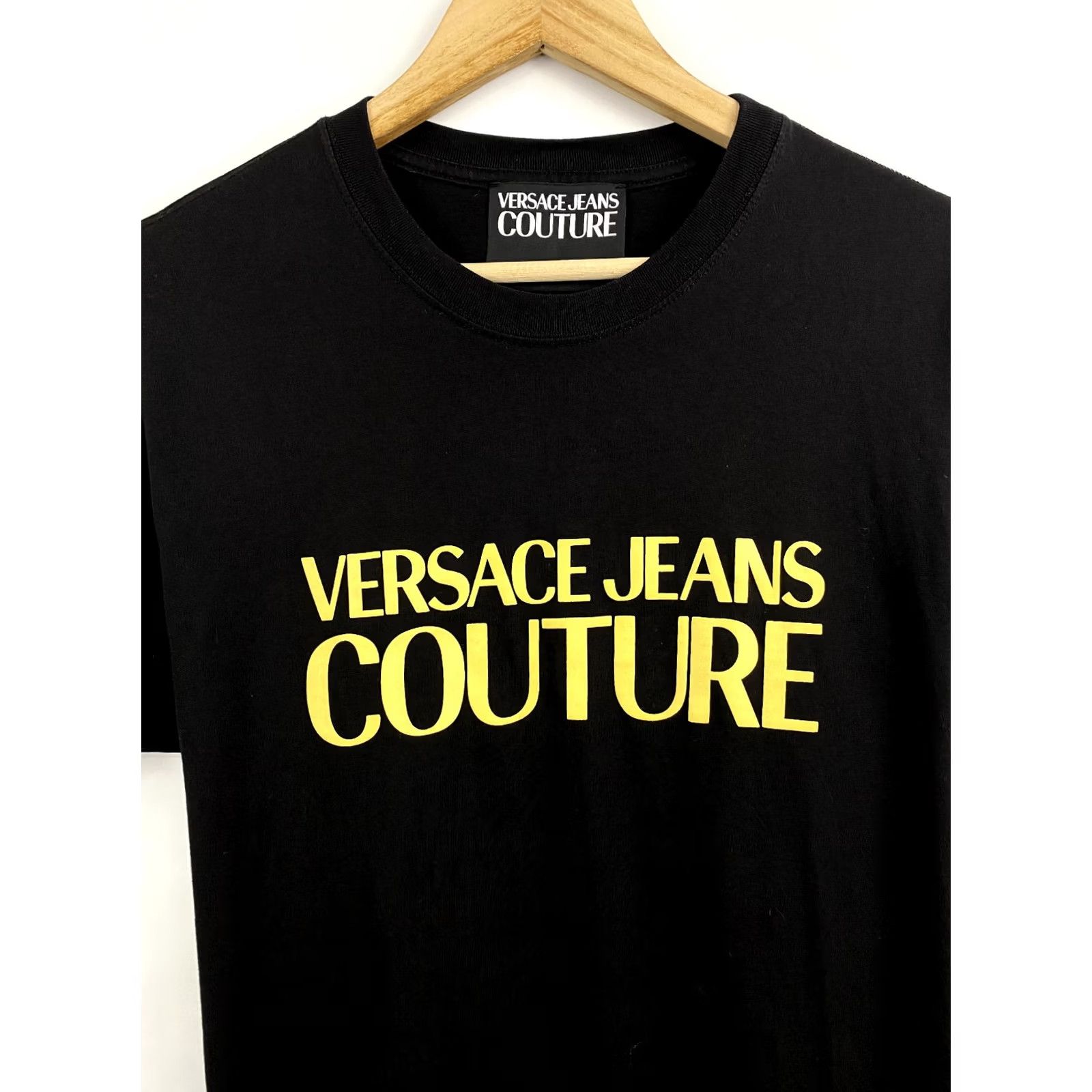 Versace Jeans Couture Versace Jeans Couture Rare t-shirt XL Black Mens VINTAGE Size US XL / EU 56 / 4 - 4 Thumbnail